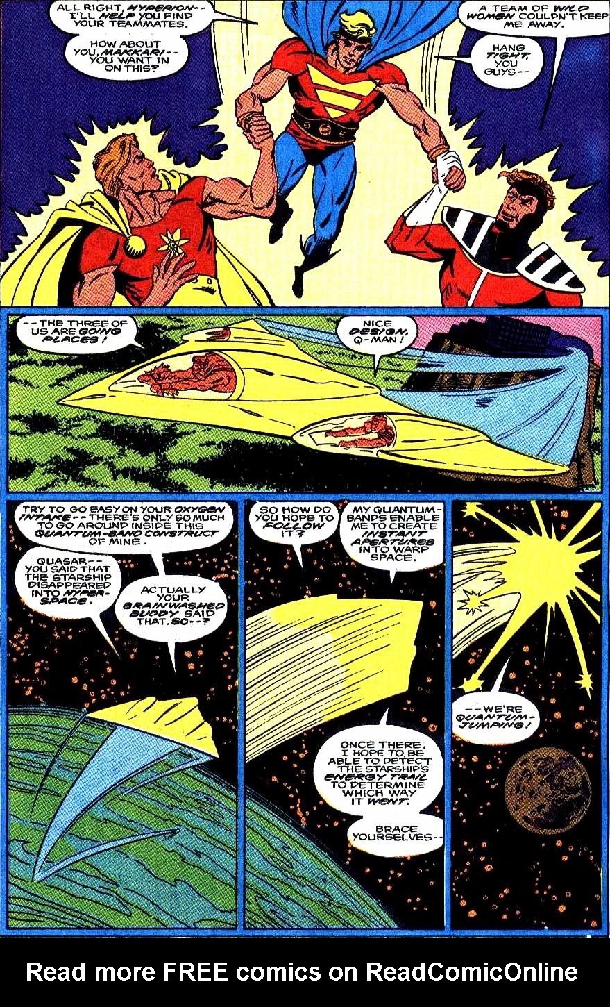 Read online Quasar comic -  Issue #14 - 4