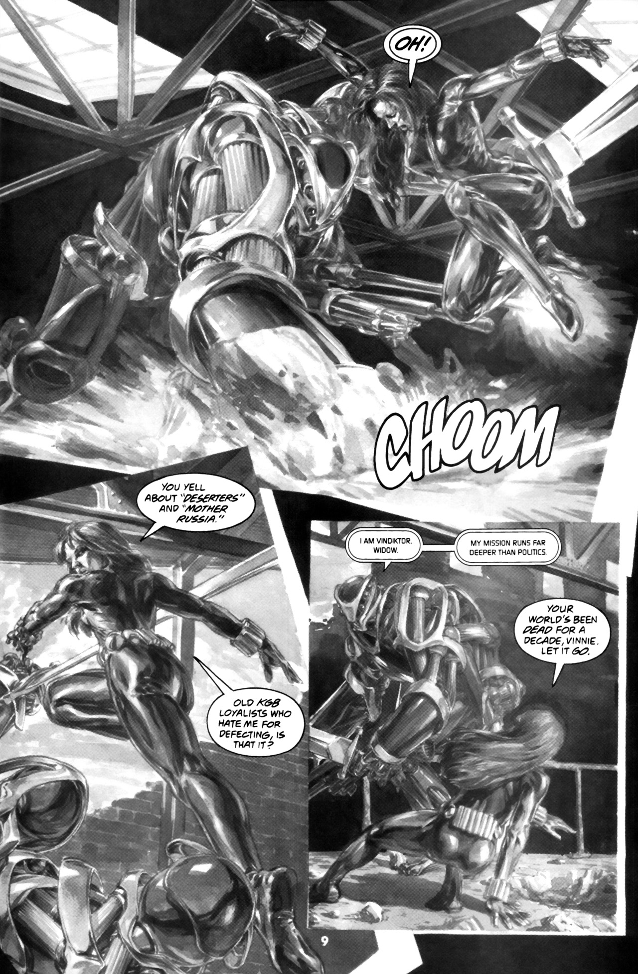 Read online Shadows & Light comic -  Issue #1 - 11