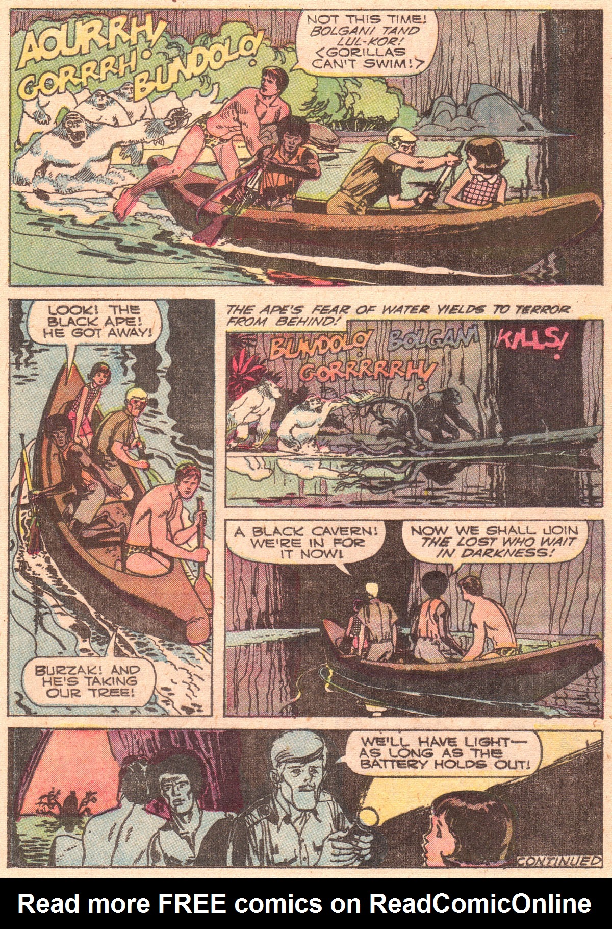 Read online Korak, Son of Tarzan (1964) comic -  Issue #36 - 16