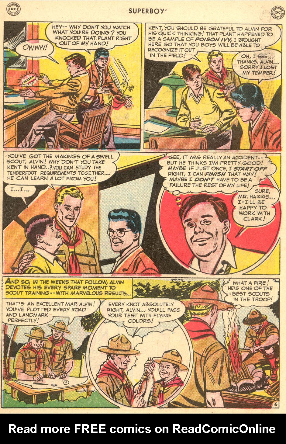 Read online Superboy (1949) comic -  Issue #13 - 7