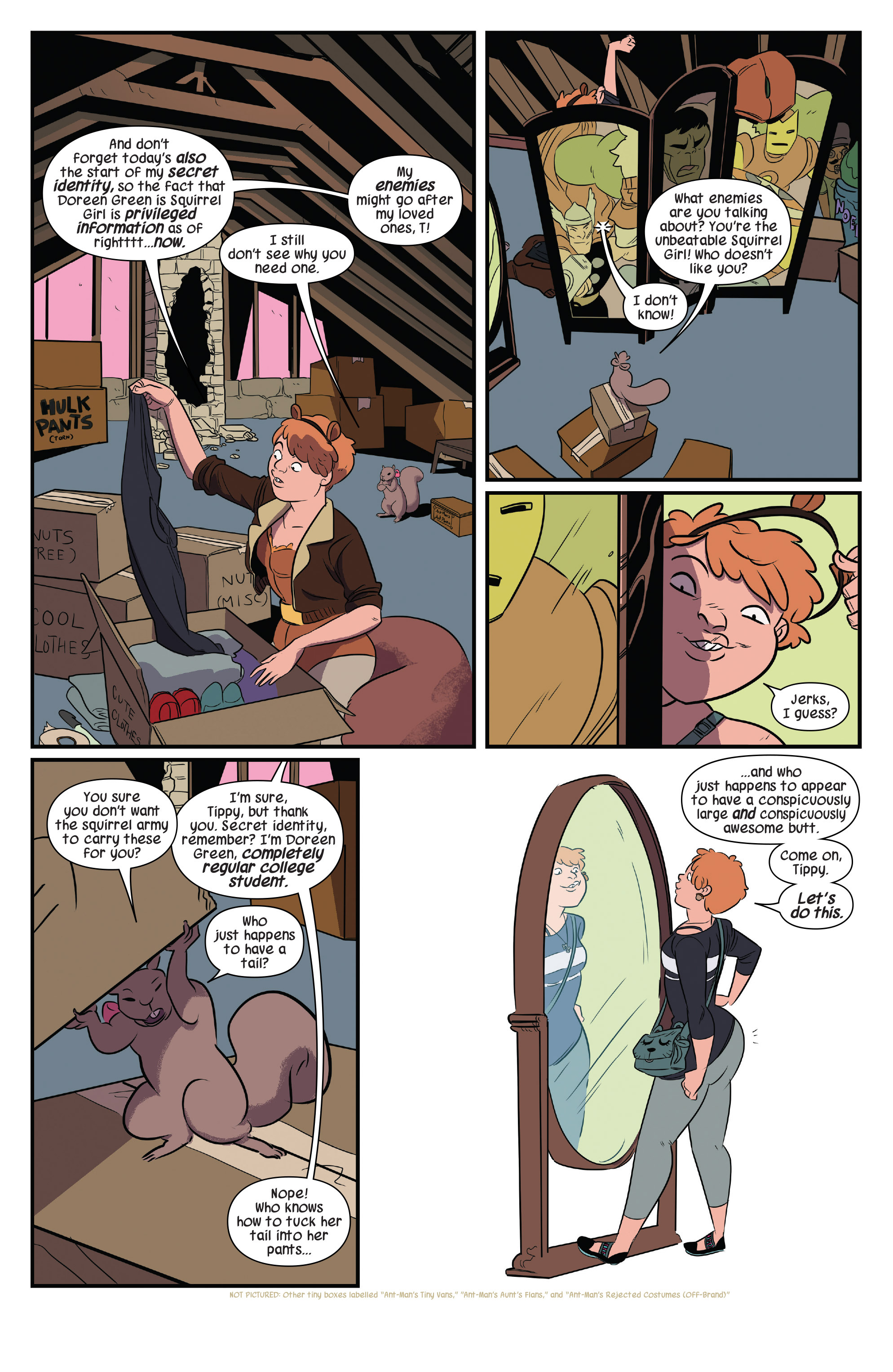 Read online The Unbeatable Squirrel Girl comic -  Issue #1 - 5