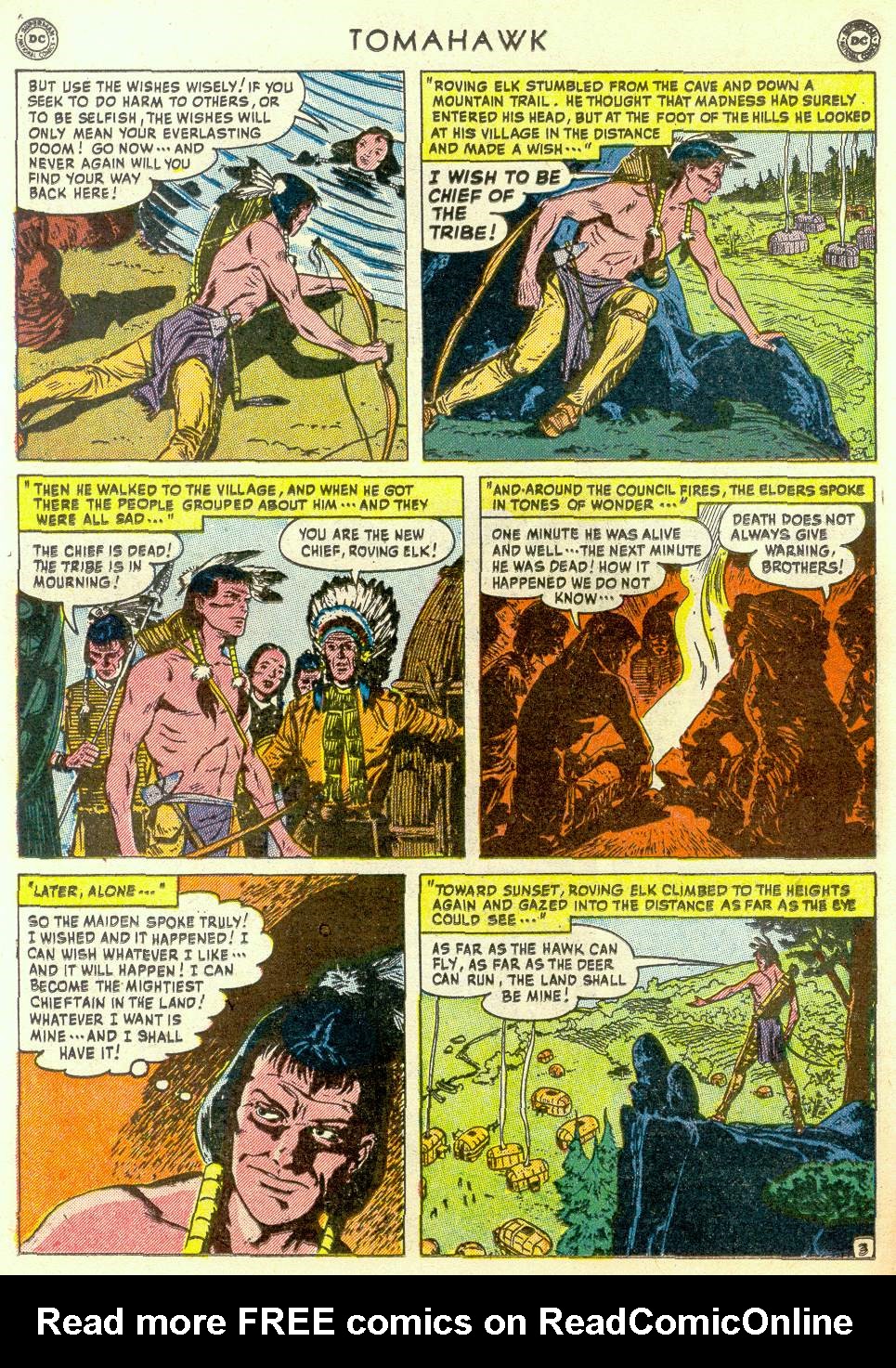 Read online Tomahawk comic -  Issue #1 - 31