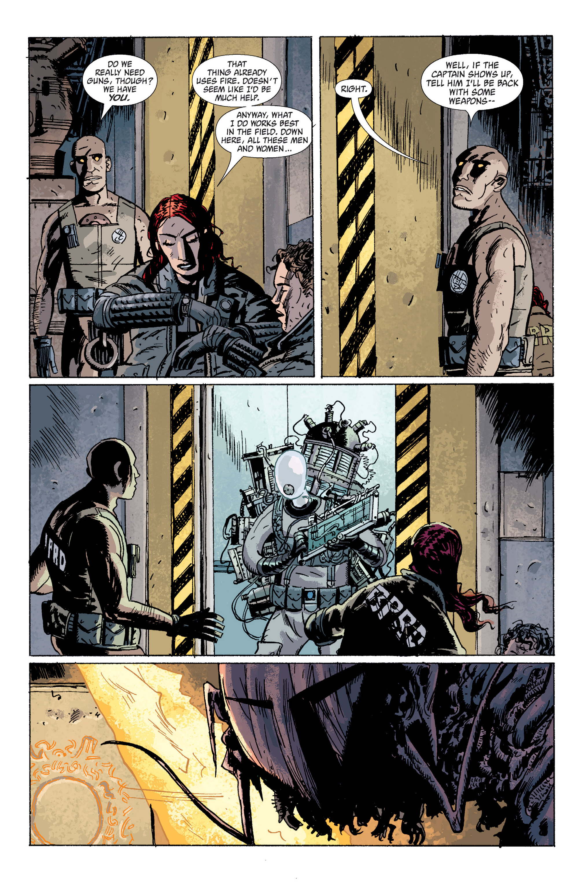 Read online B.P.R.D.: Hollow Earth and Other Stories comic -  Issue # TPB 4 - 130