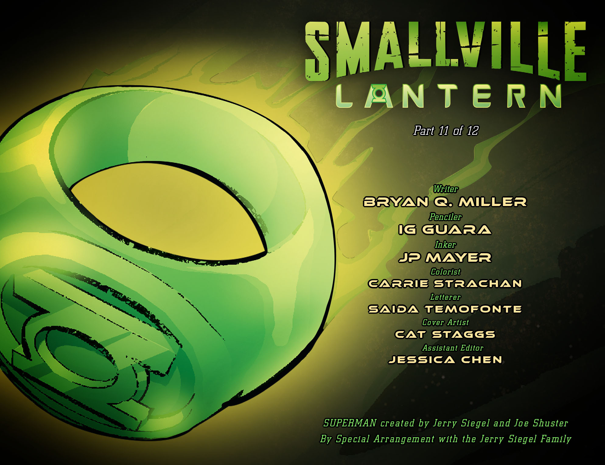 Read online Smallville: Lantern [I] comic -  Issue #11 - 2