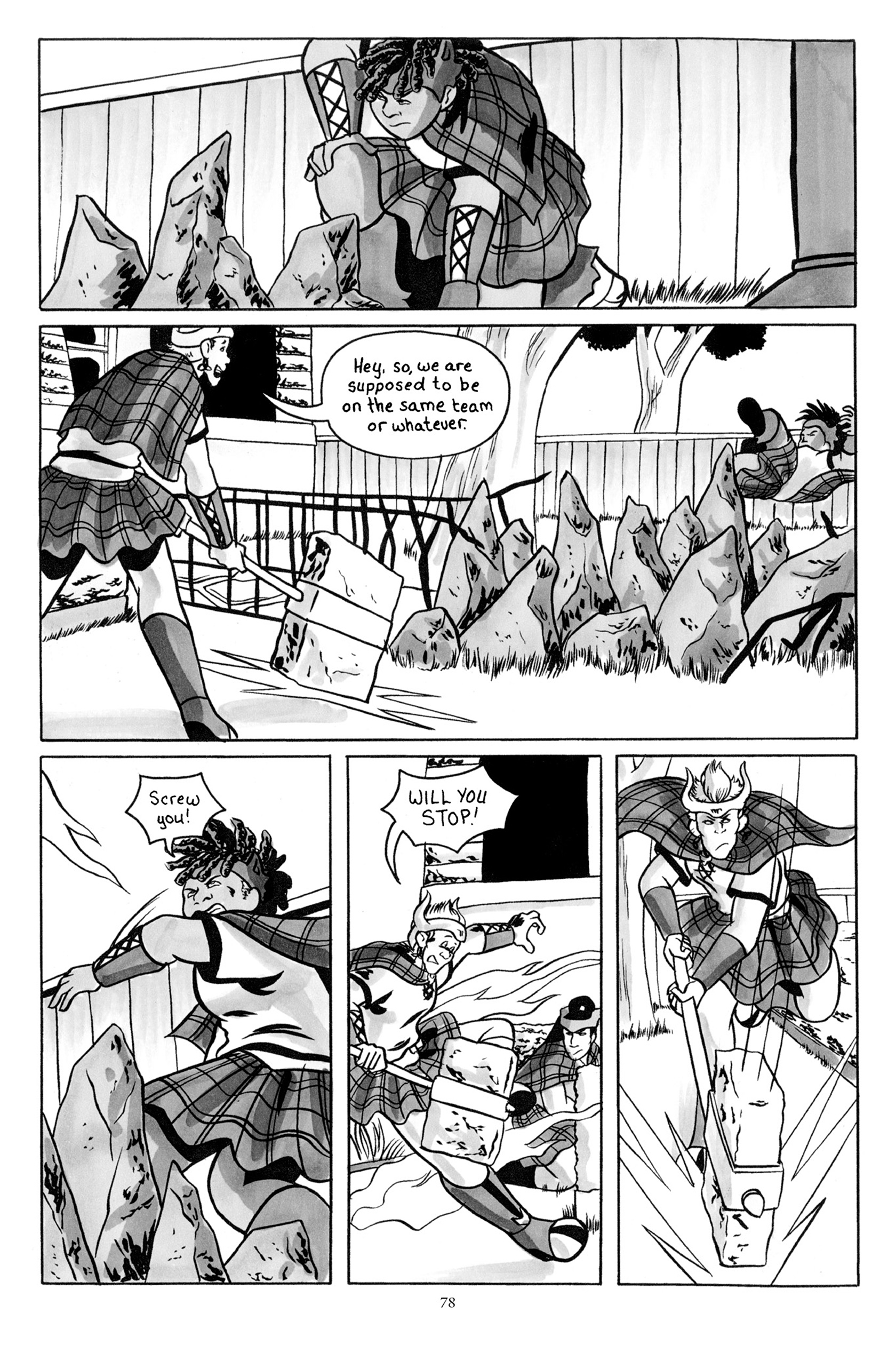 Read online Misfits of Avalon: The Queen of Air and Delinquency comic -  Issue # TPB (Part 1) - 77