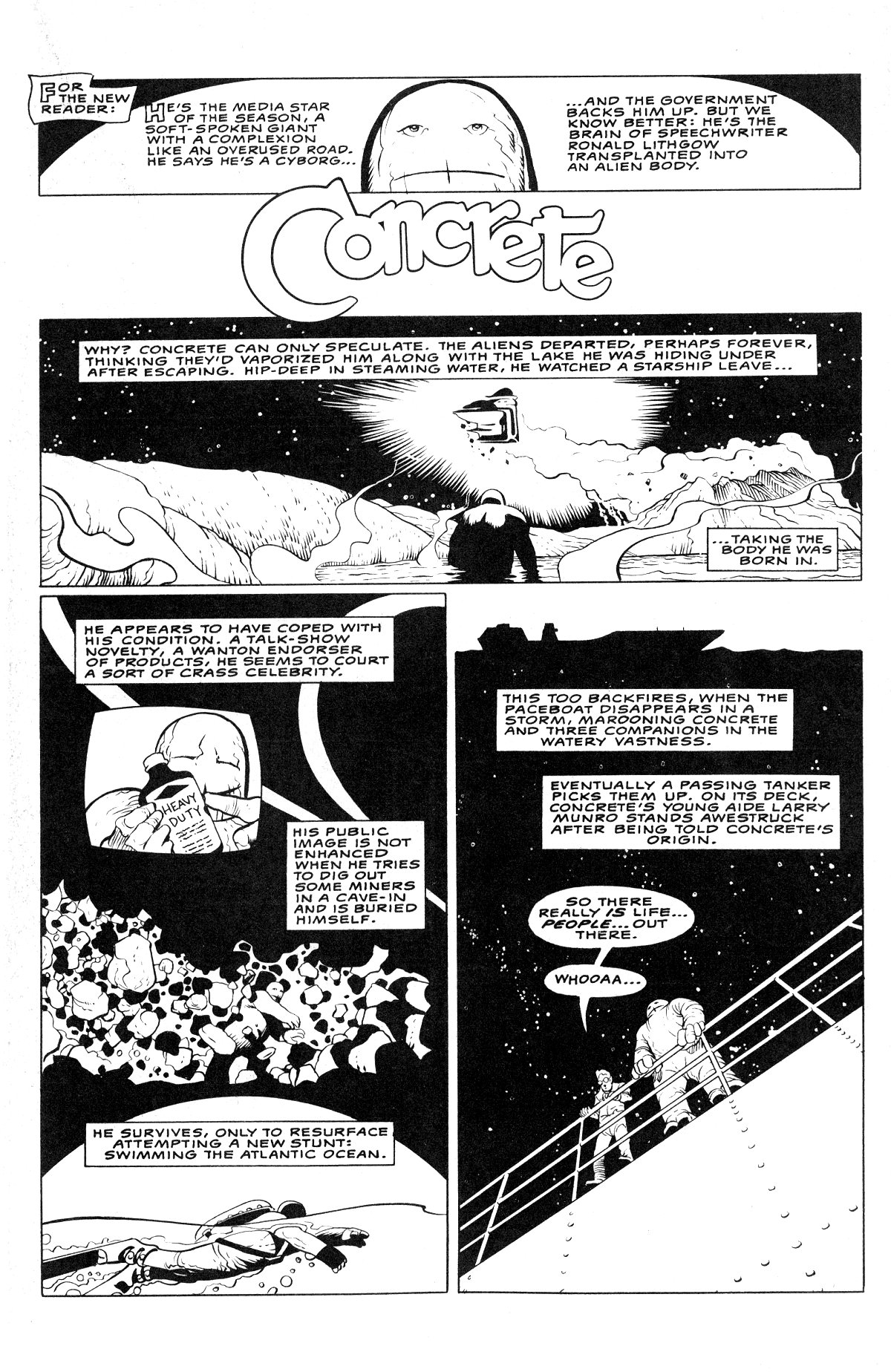 Read online Concrete comic -  Issue #4 - 3