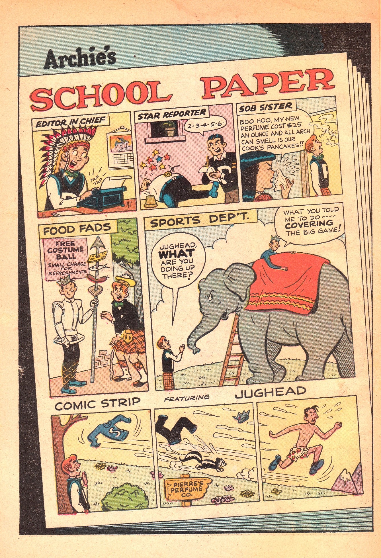 Read online Archie's Joke Book Magazine comic -  Issue #3 - 10
