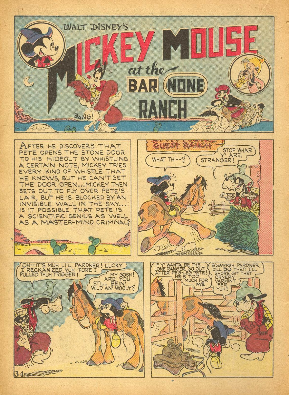 Walt Disney's Comics and Stories issue 27 - Page 36
