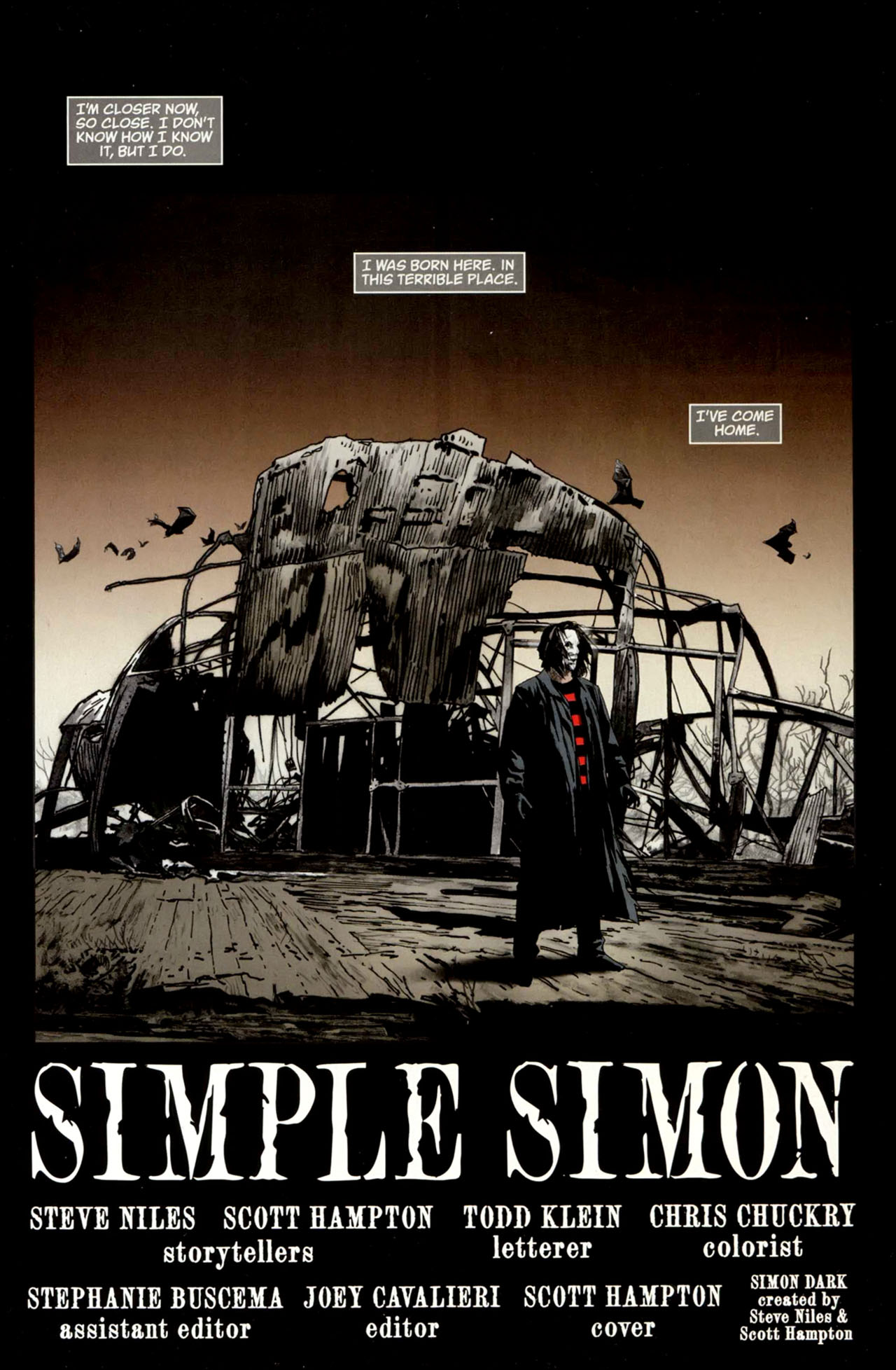 Read online Simon Dark comic -  Issue #6 - 2