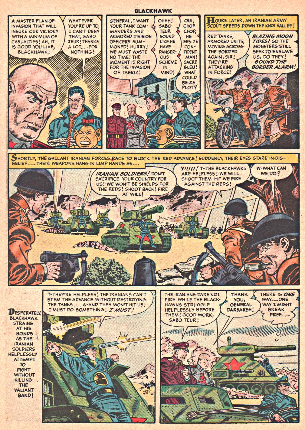 Read online Blackhawk (1957) comic -  Issue #82 - 10