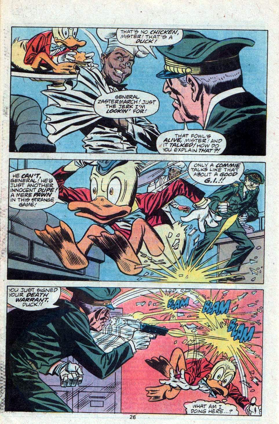 Read online Howard the Duck (1976) comic -  Issue #28 - 15