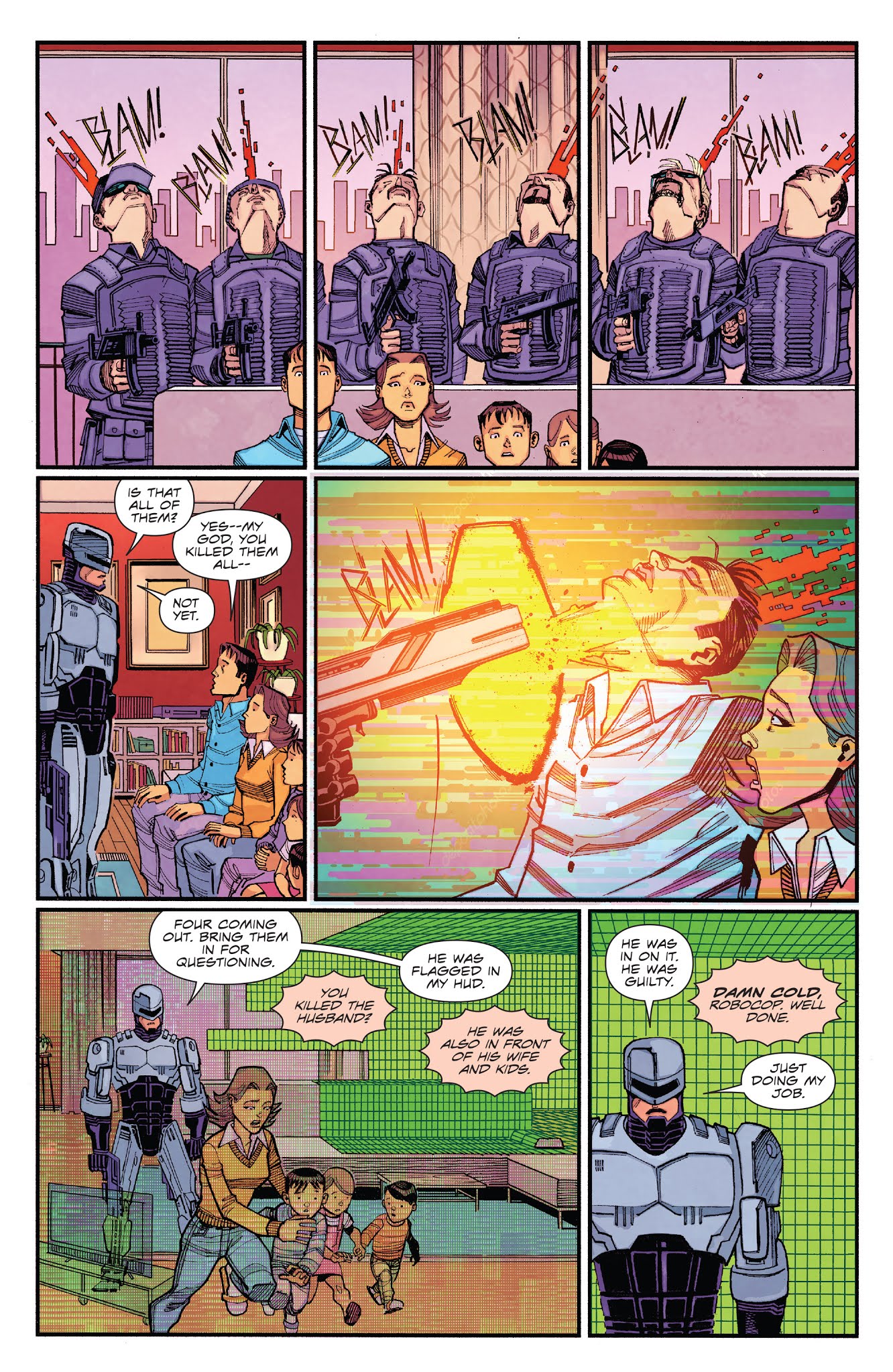 Read online RoboCop: Citizens Arrest comic -  Issue #5 - 6
