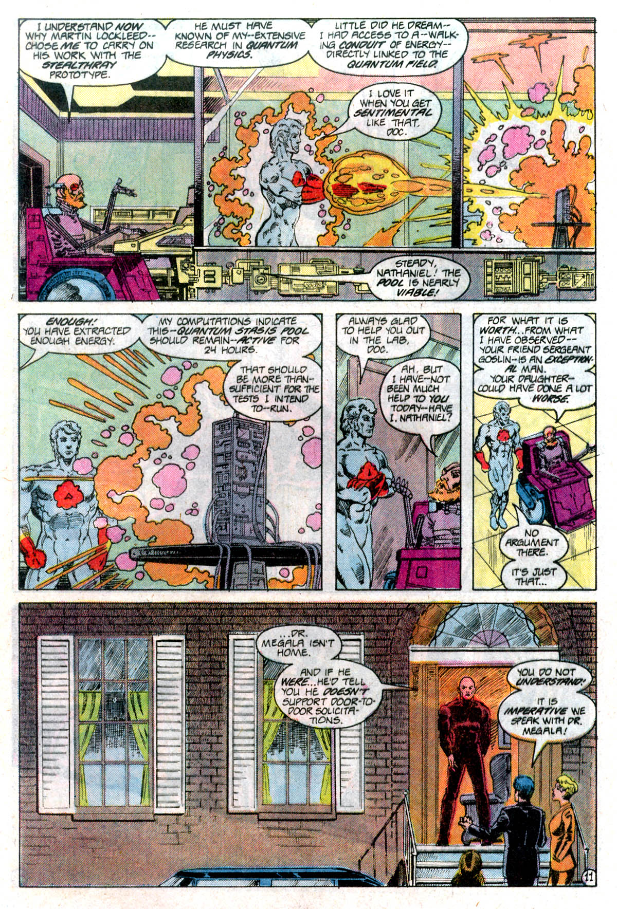 Read online Captain Atom (1987) comic -  Issue #23 - 12