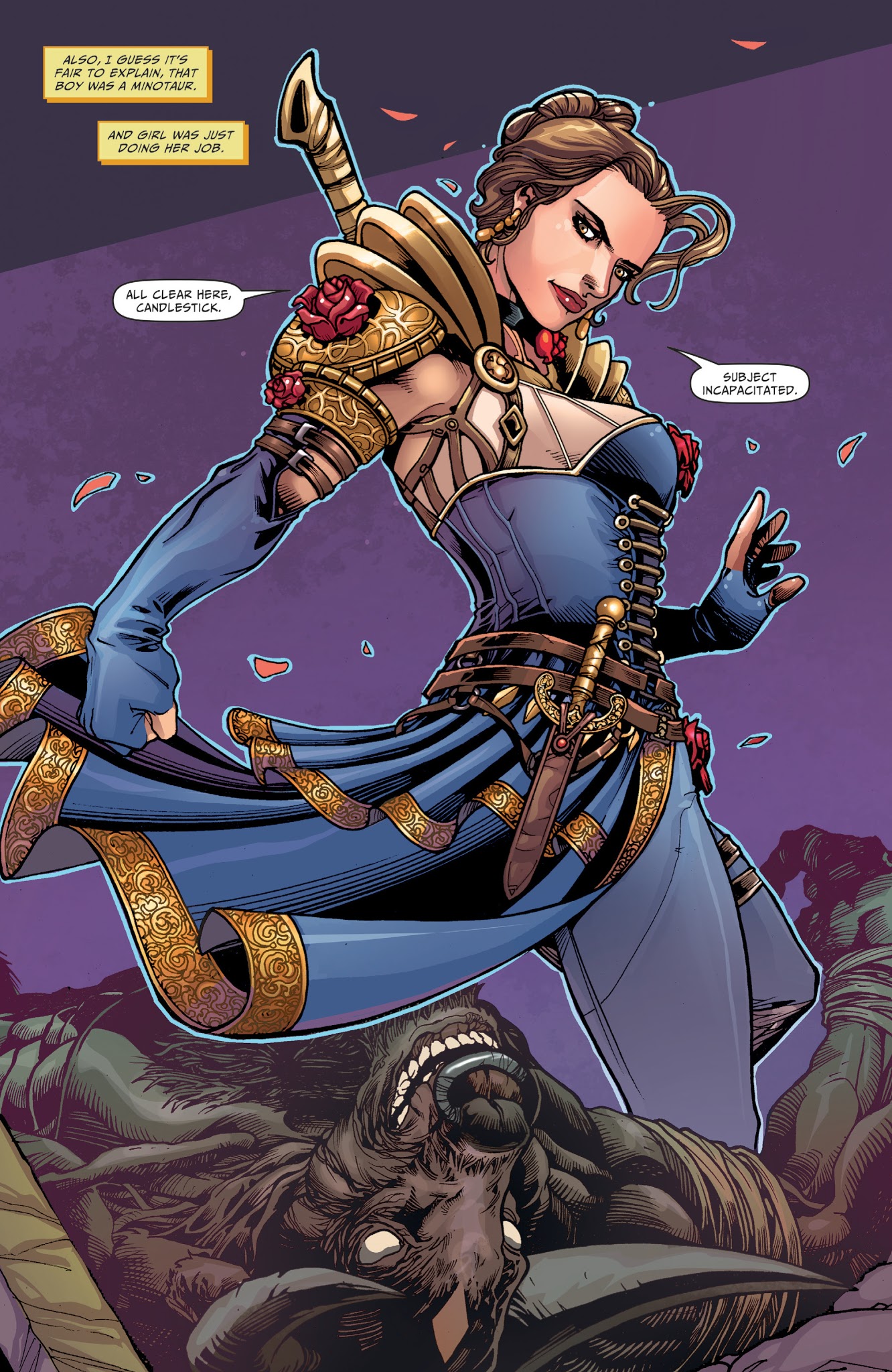 Read online Belle: Beast Hunter comic -  Issue #1 - 4
