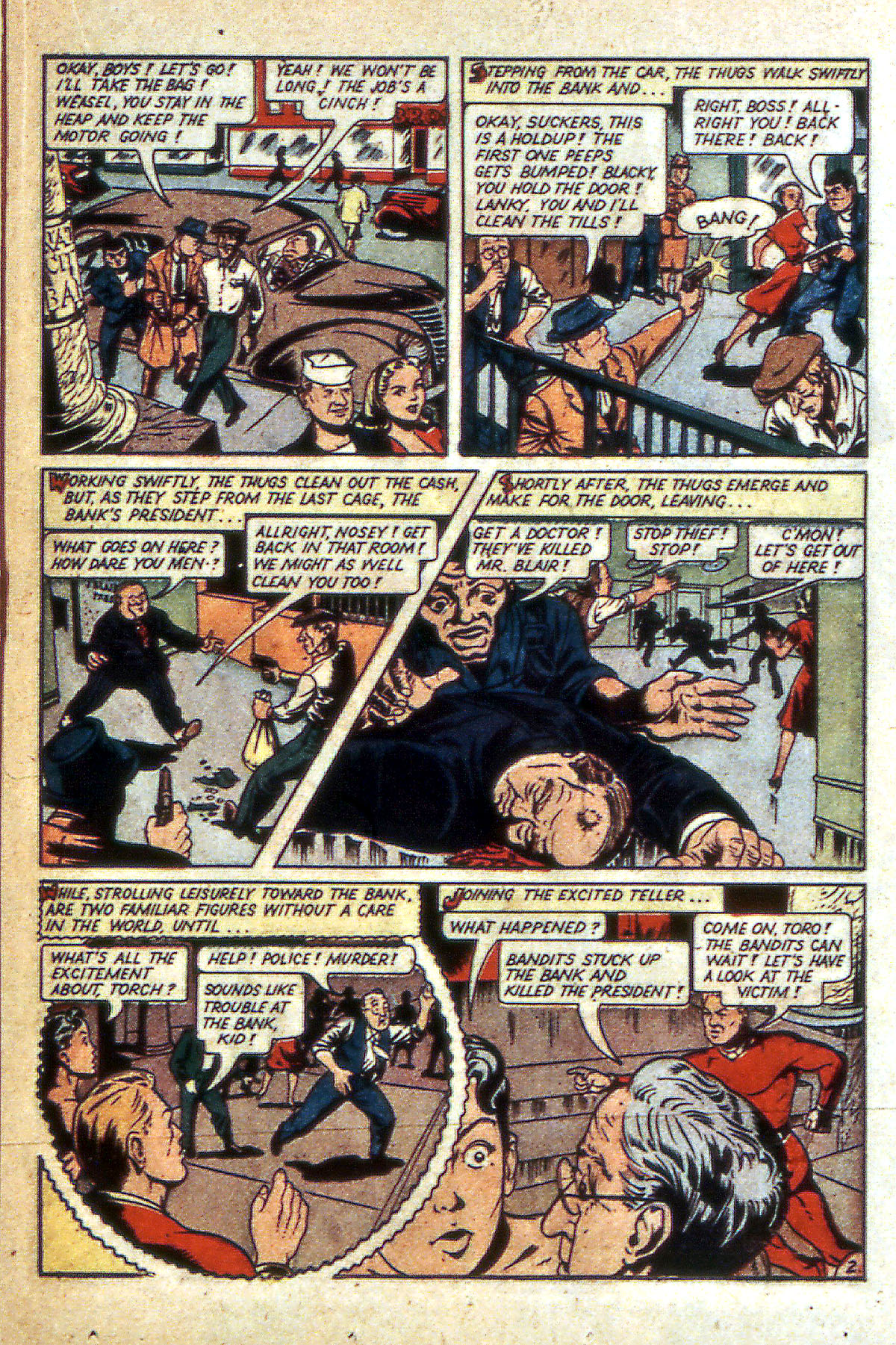 Read online The Human Torch (1940) comic -  Issue #16 - 31