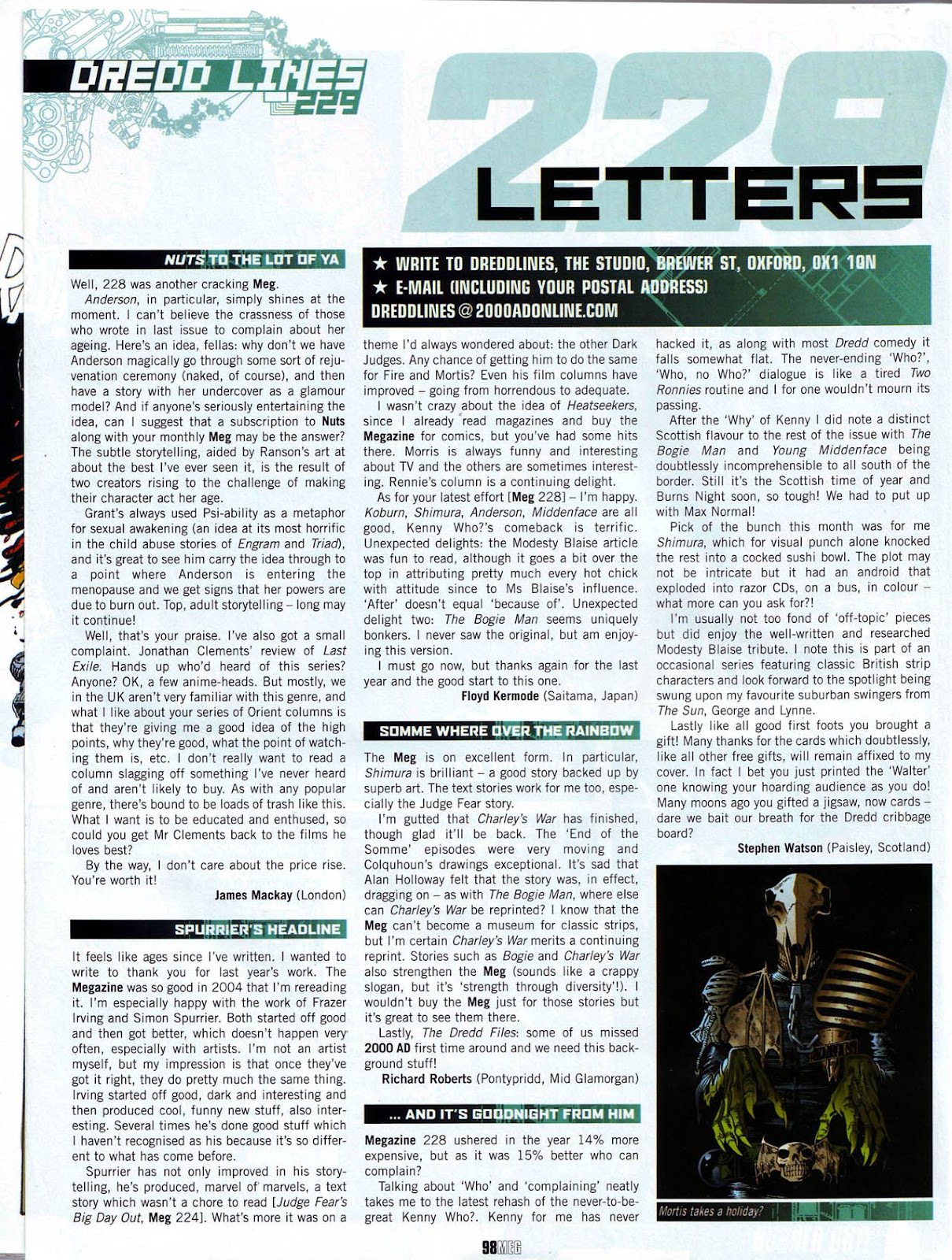Judge Dredd Megazine (Vol. 5) issue 229 - Page 97
