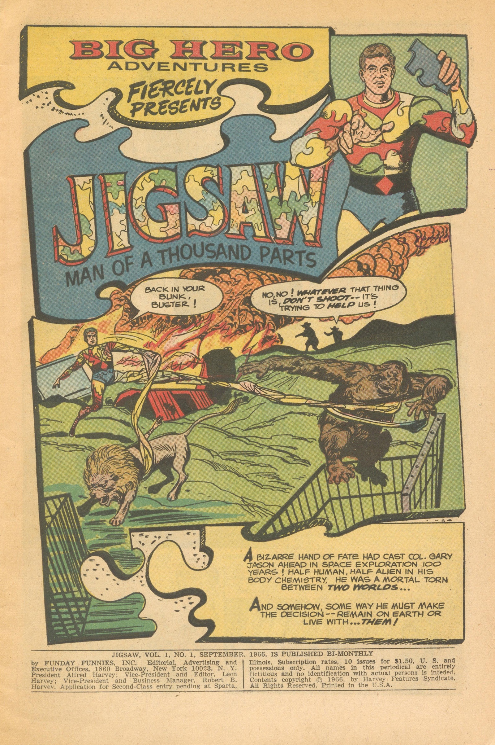Read online Jigsaw comic -  Issue #1 - 3