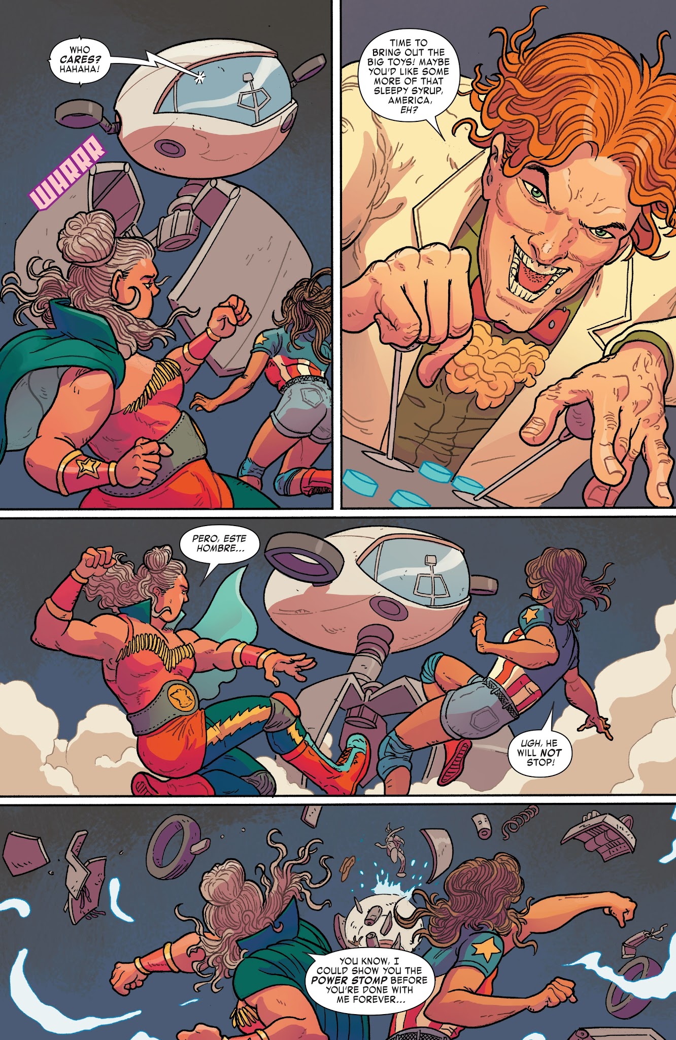 Read online America (2017) comic -  Issue #6 - 14