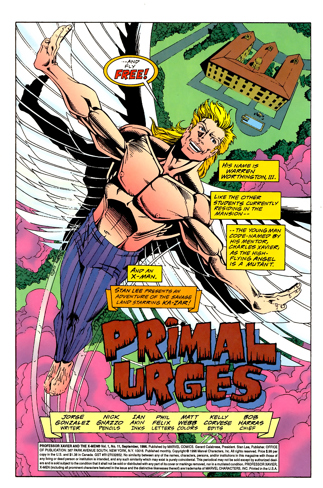 Read online Professor Xavier and the X-Men comic -  Issue #11 - 3