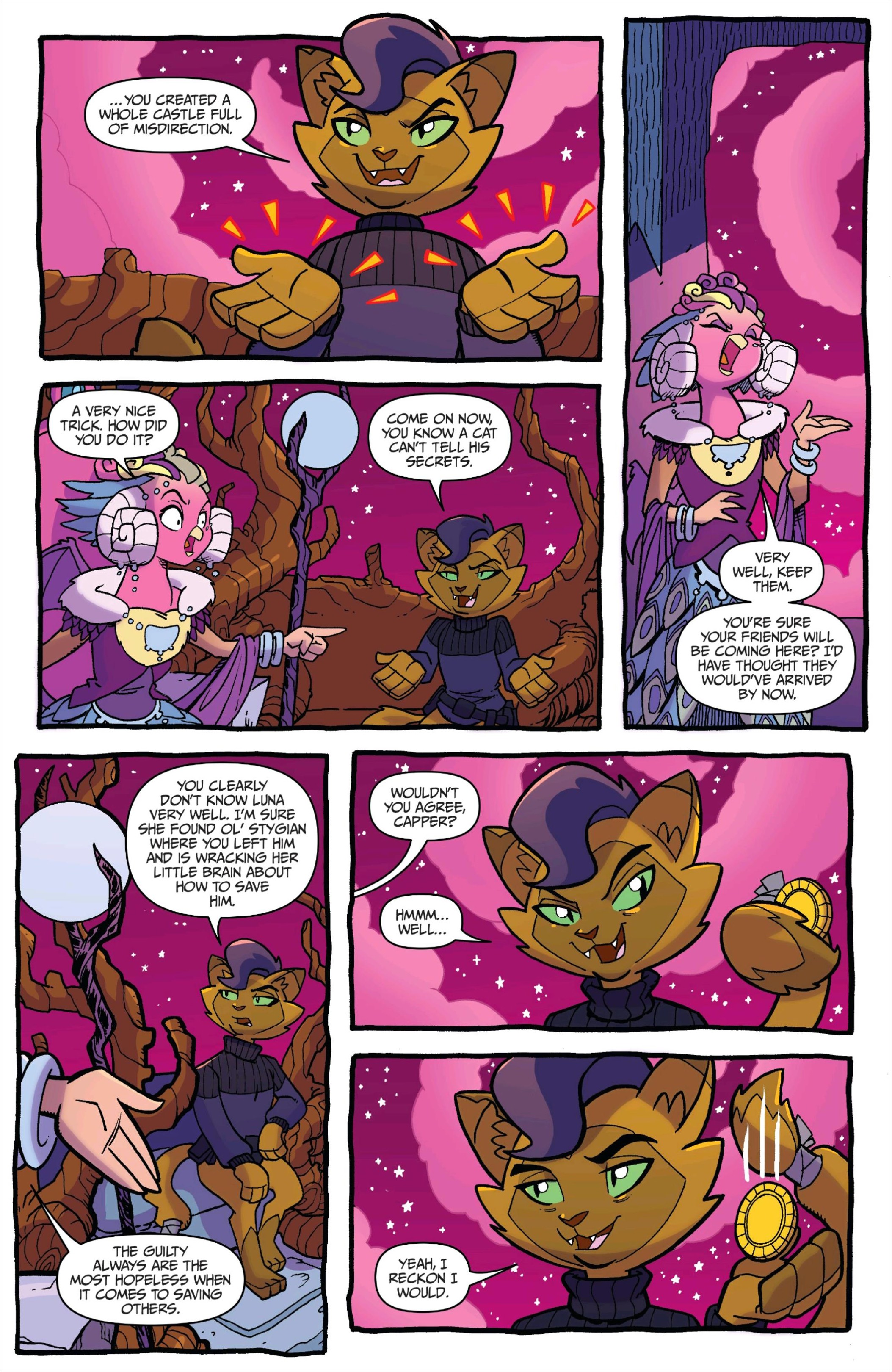 Read online My Little Pony: Nightmare Knights comic -  Issue #5 - 4