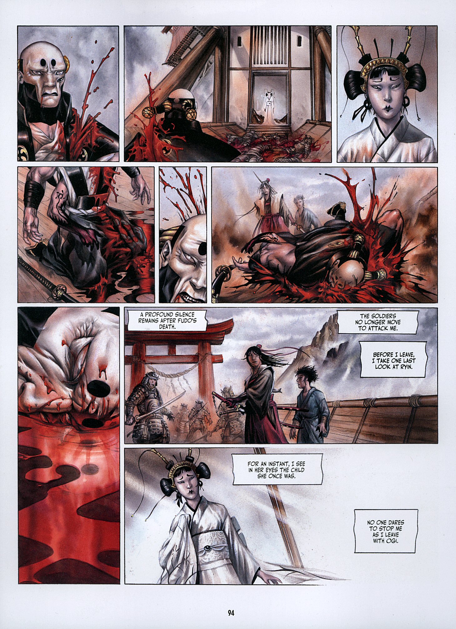 Read online Legend of the Scarlet Blades comic -  Issue # TPB - 95