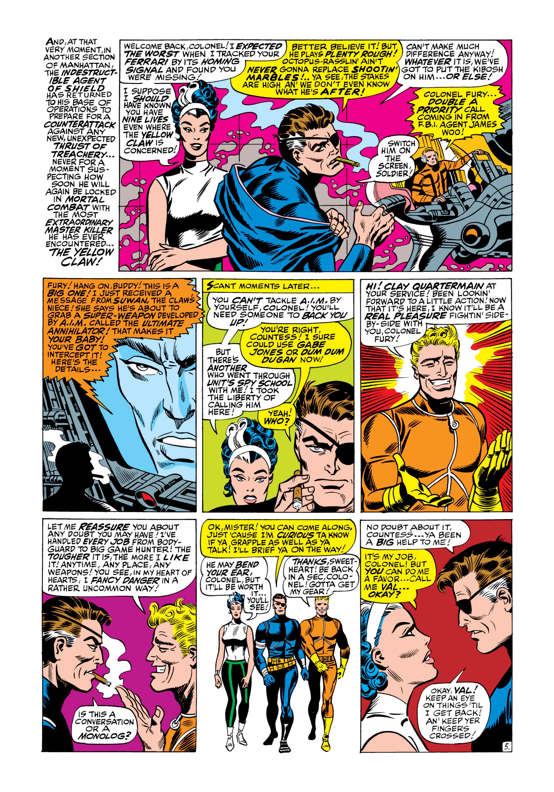 Read online Marvel Masterworks: Nick Fury, Agent of S.H.I.E.L.D. comic -  Issue # TPB 2 (Part 2) - 31