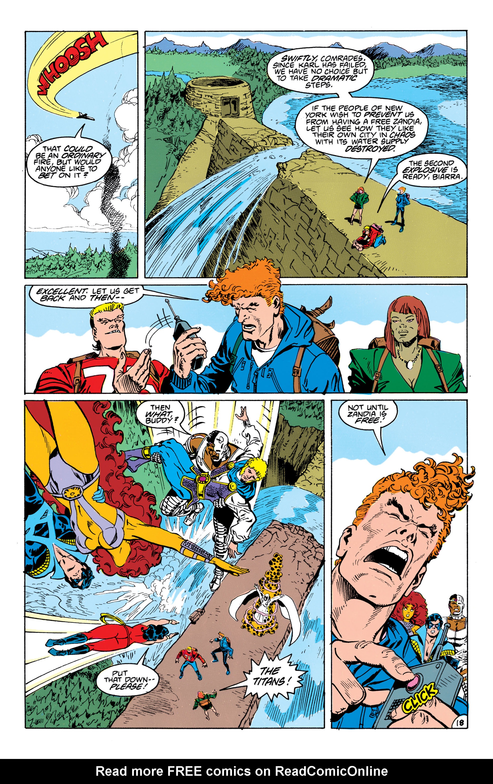 Read online The New Teen Titans (1984) comic -  Issue #33 - 19