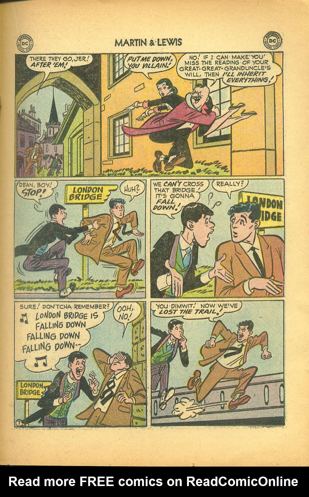 Read online The Adventures of Dean Martin and Jerry Lewis comic -  Issue #27 - 19