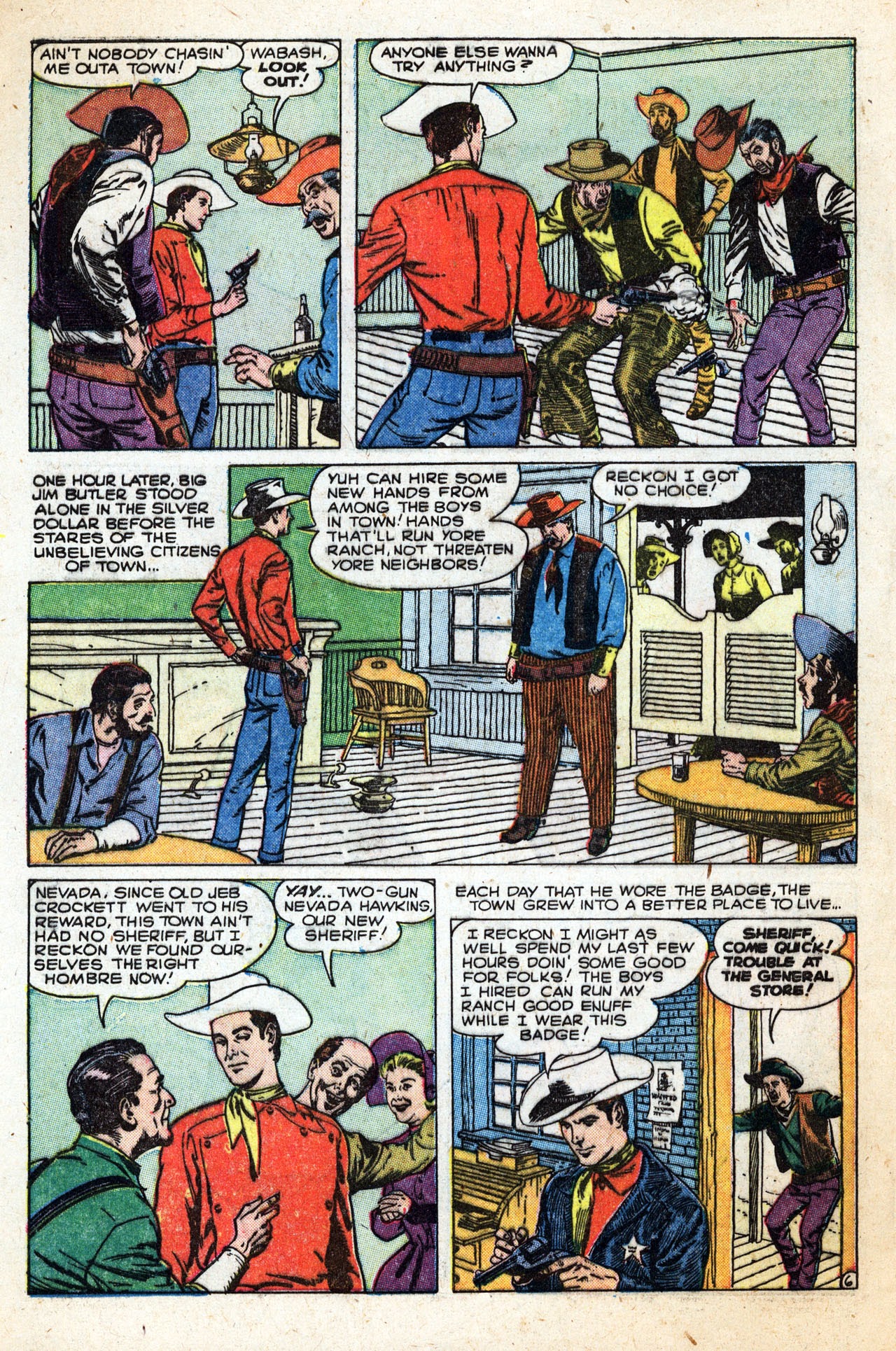 Read online Western Gunfighters (1956) comic -  Issue #21 - 8
