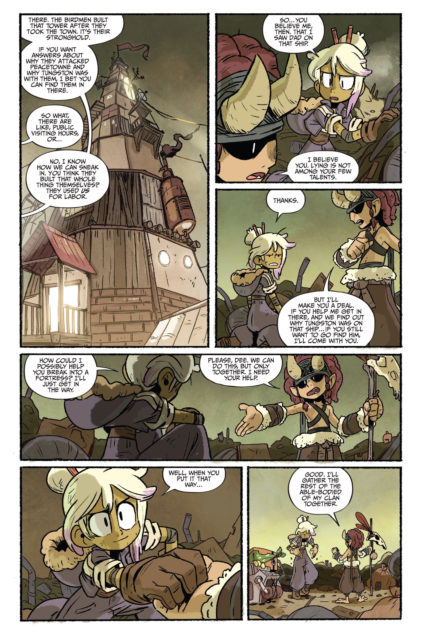 Read online Tyson Hesse's Diesel: Ignition comic -  Issue # TPB (Part 1) - 81