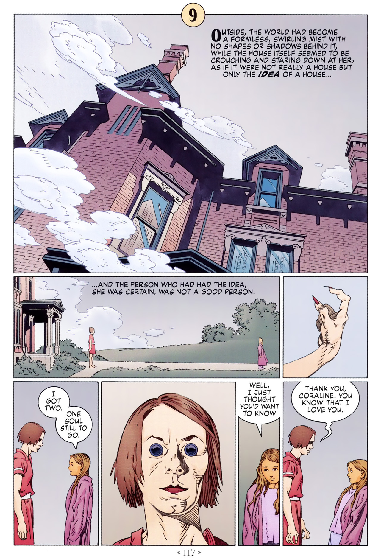 Read online Coraline comic -  Issue #1 - 123