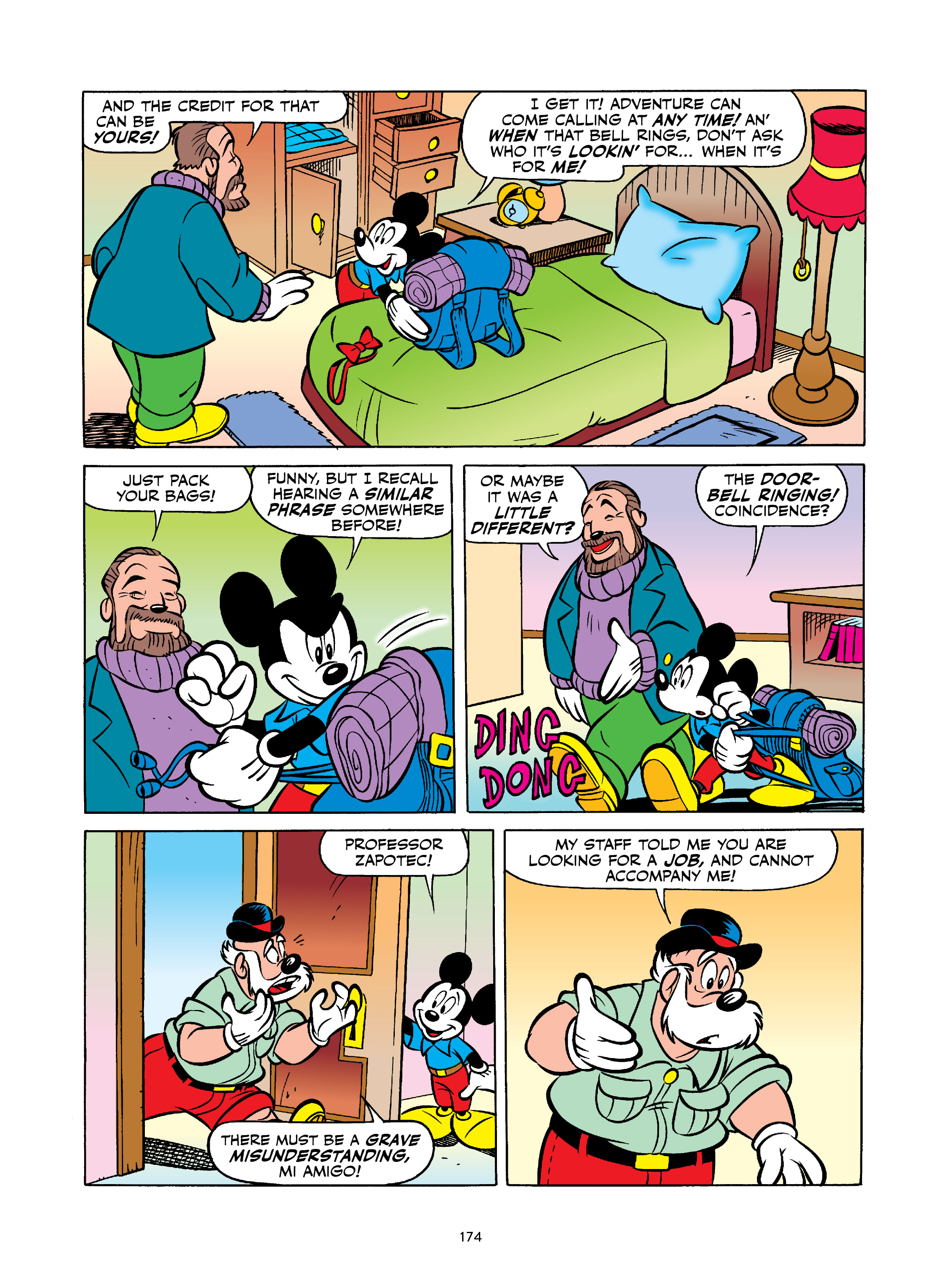 Read online Walt Disney's Mickey and Donald: "For Whom the Doorbell Tolls" and Other Tales Inspired by Hemingway comic -  Issue # TPB (Part 2) - 75