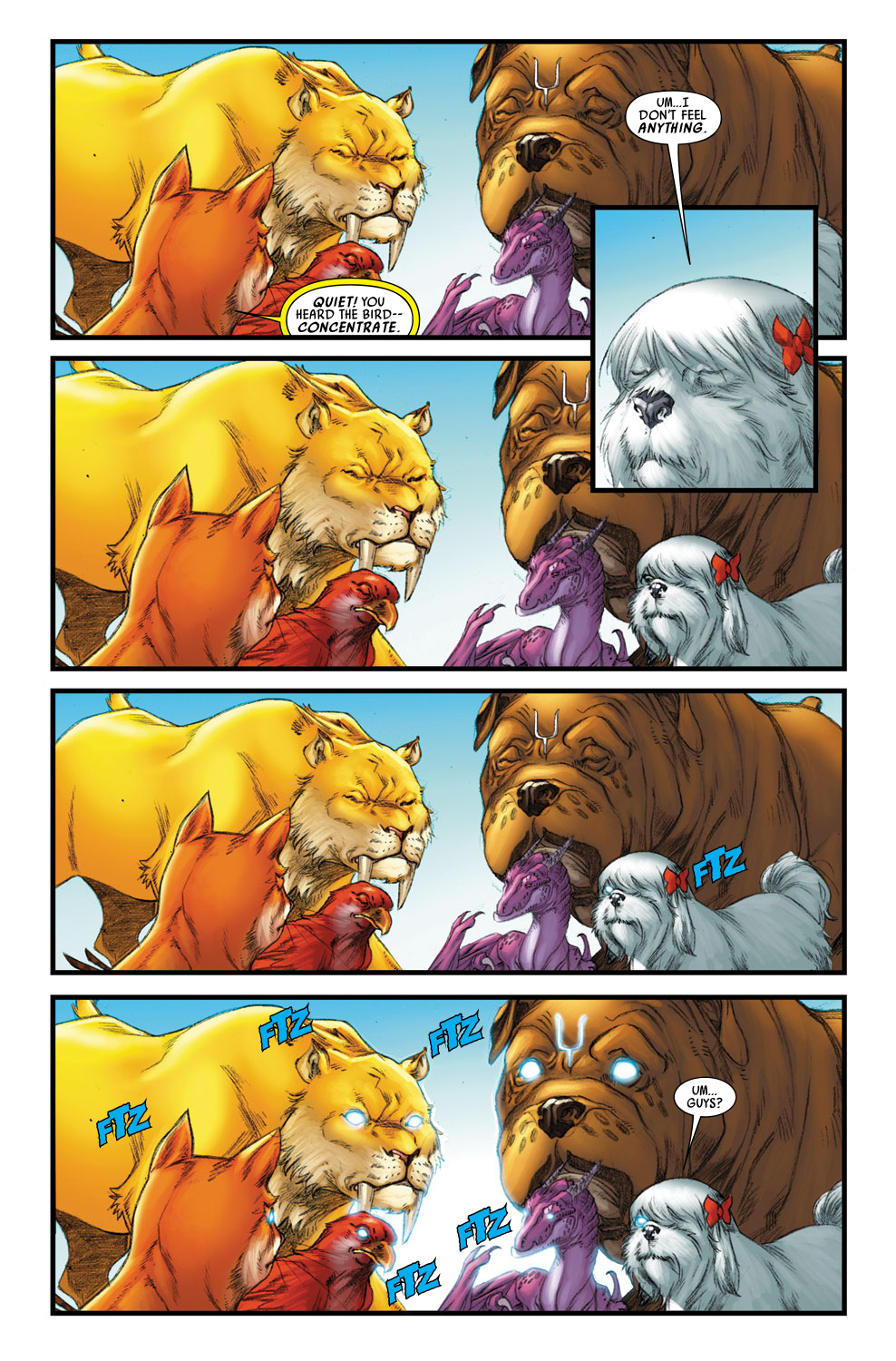 Read online Lockjaw And The Pet Avengers Unleashed comic -  Issue #1 - 20