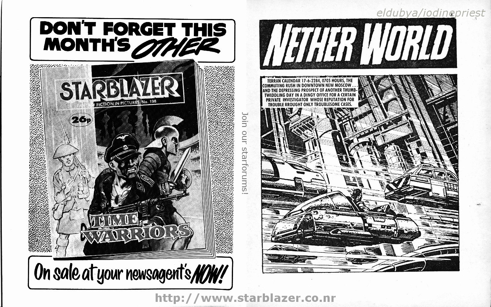 Read online Starblazer comic -  Issue #199 - 3