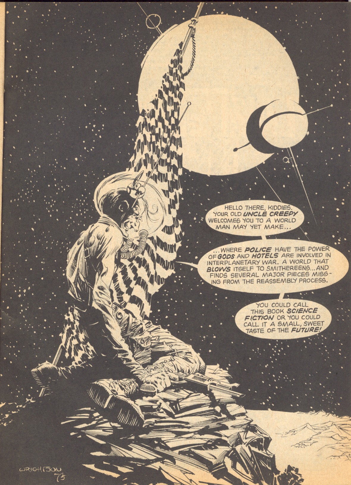 Read online Creepy (1964) comic -  Issue #73 - 7
