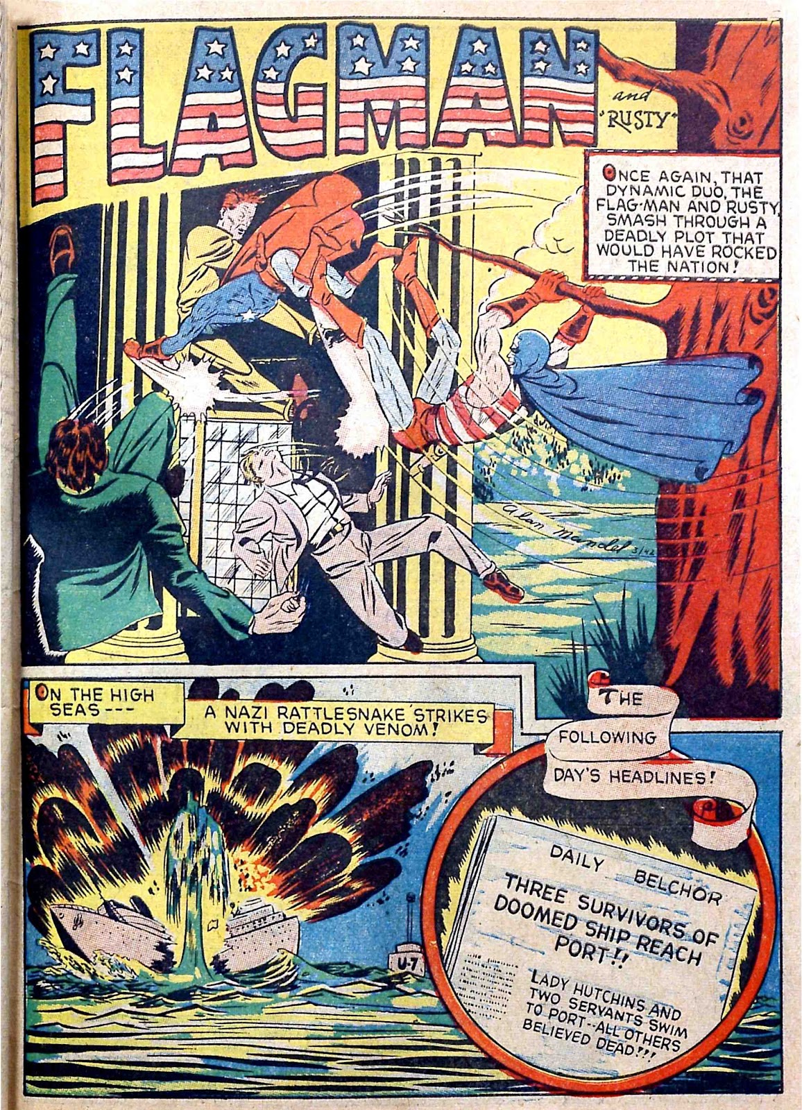 Captain Aero Comics issue 6 - Page 58