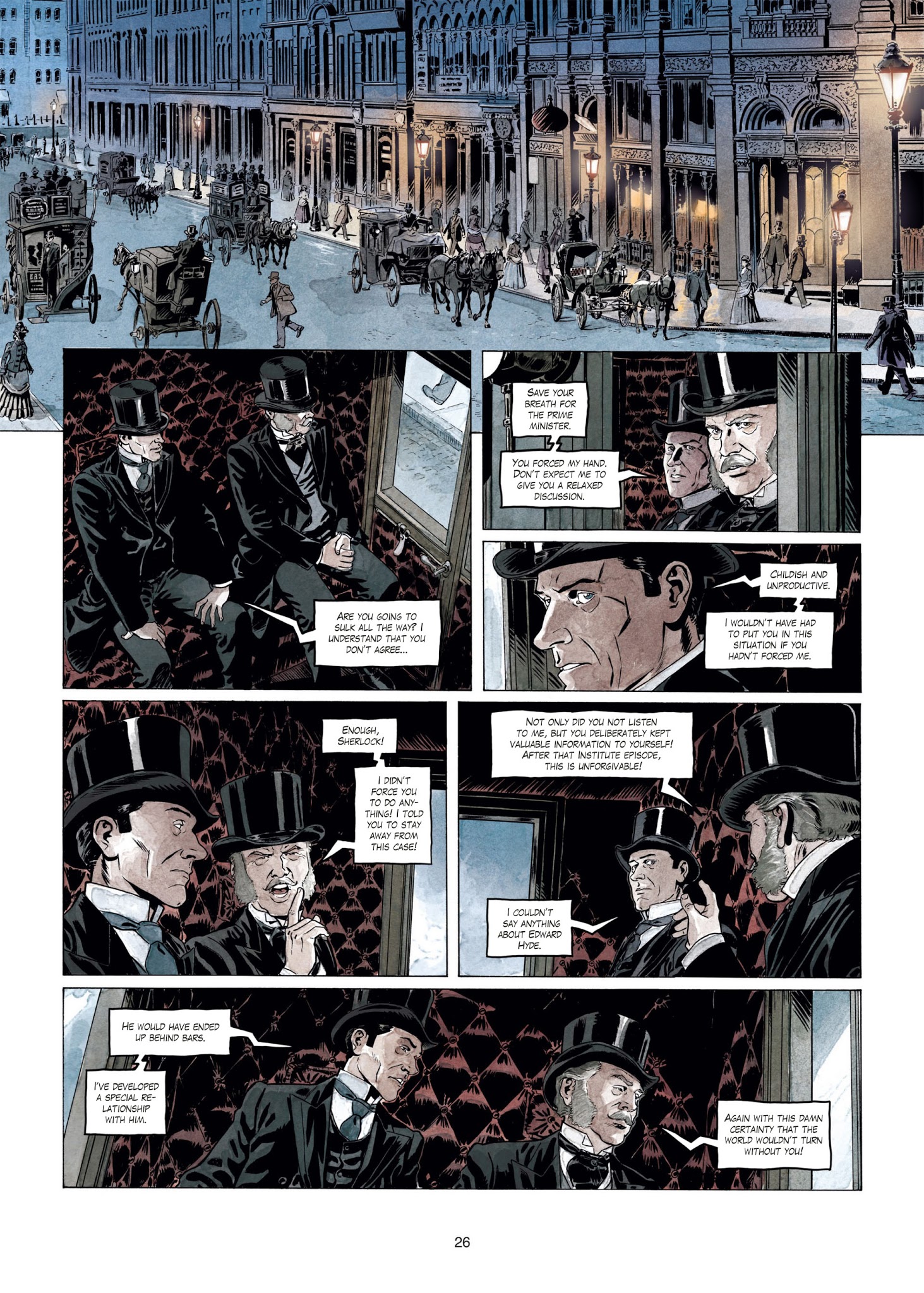 Read online Sherlock Holmes Society comic -  Issue #3 - 26