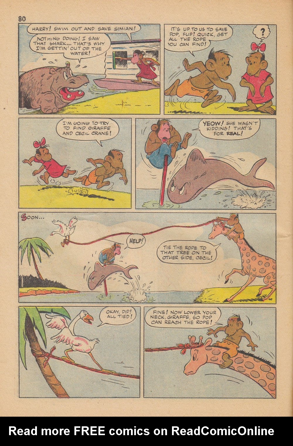 Read online Tom and Jerry's Summer Fun comic -  Issue #1 - 82