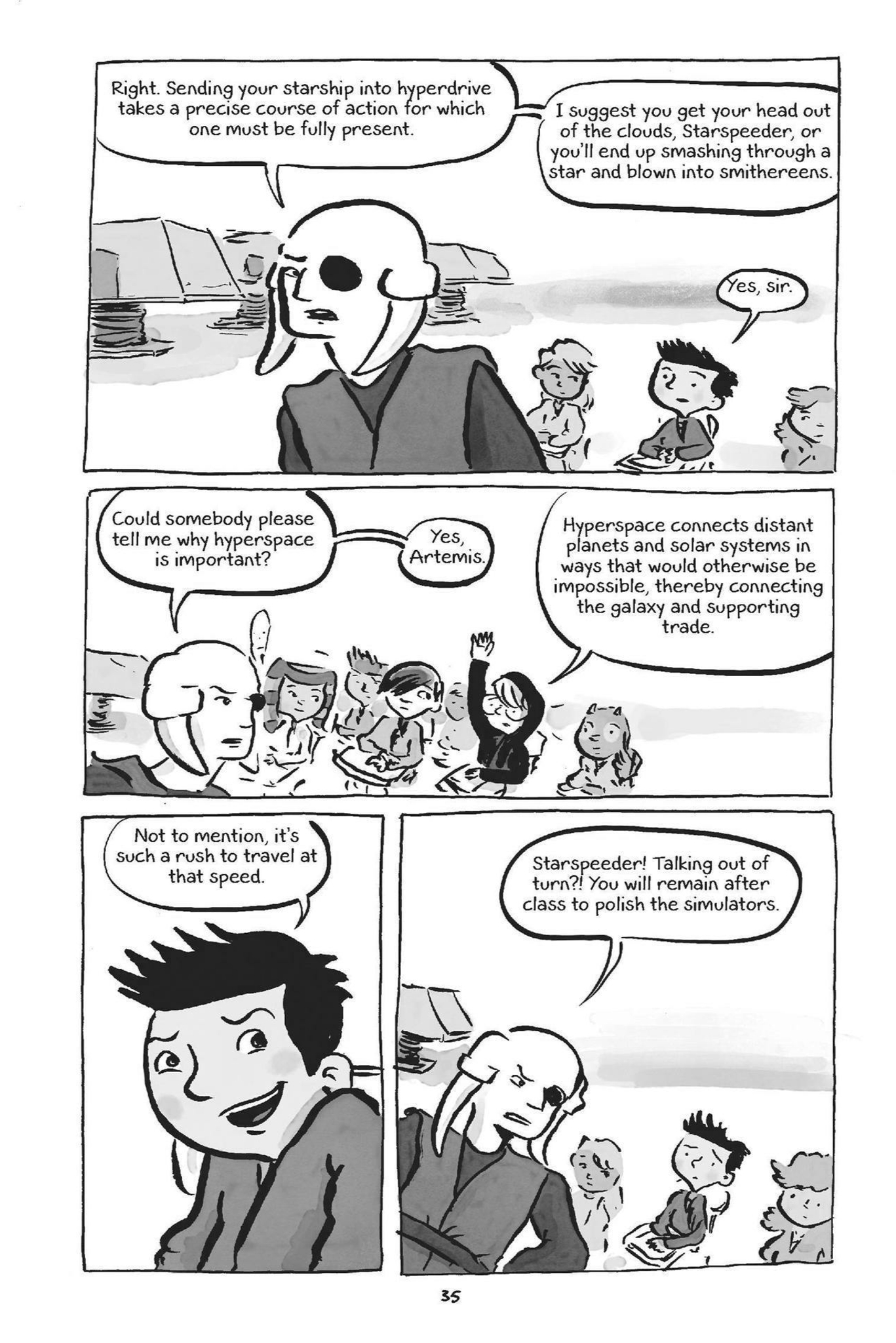 Read online Jedi Academy comic -  Issue # TPB 6 (Part 1) - 37