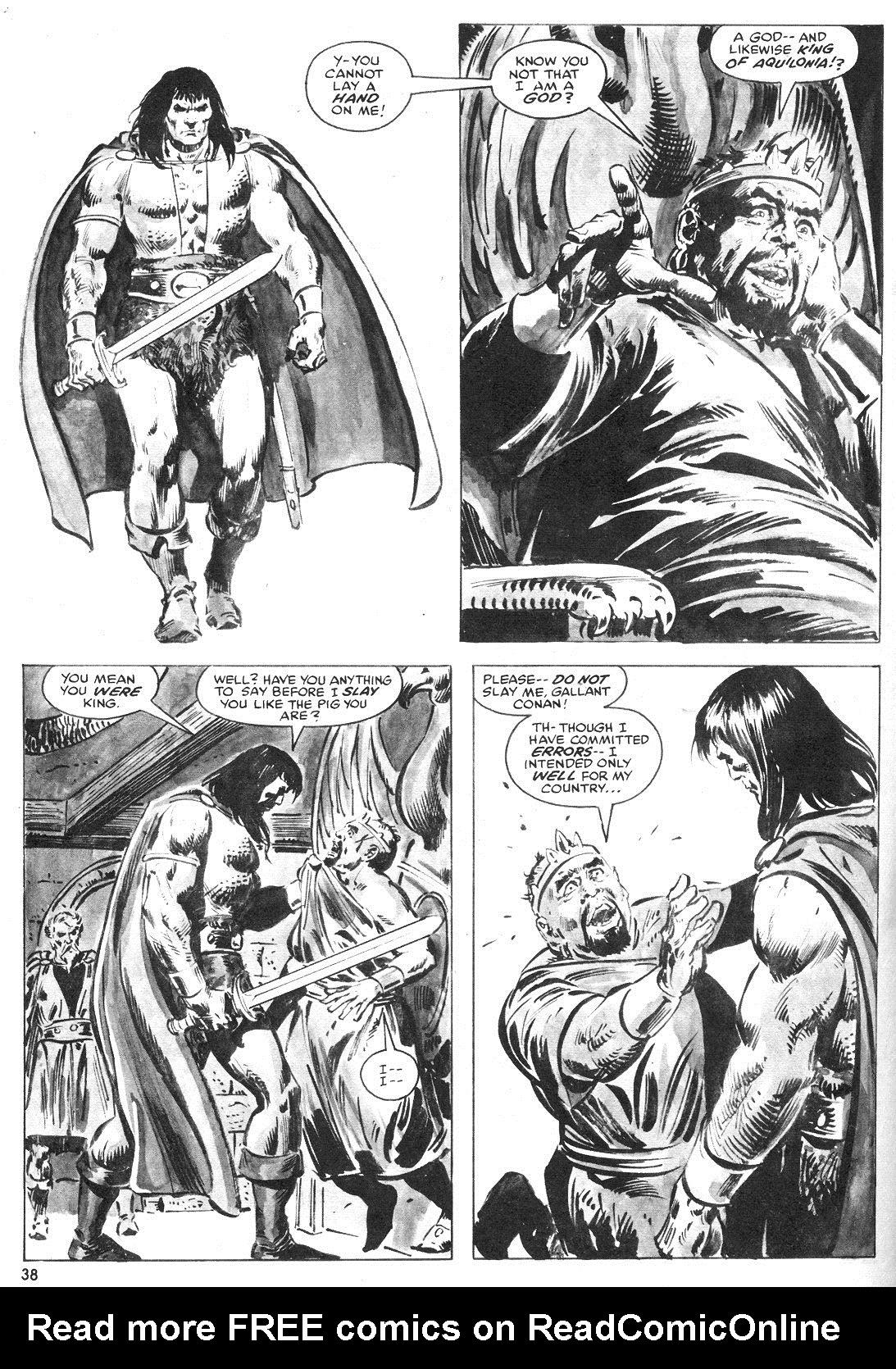 Read online The Savage Sword Of Conan comic -  Issue #52 - 38