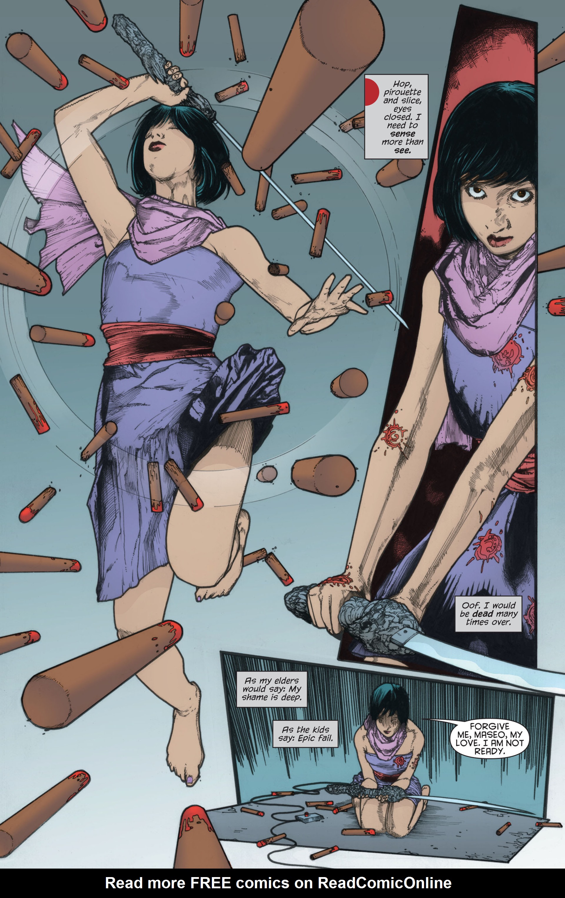 Read online Katana comic -  Issue #1 - 9