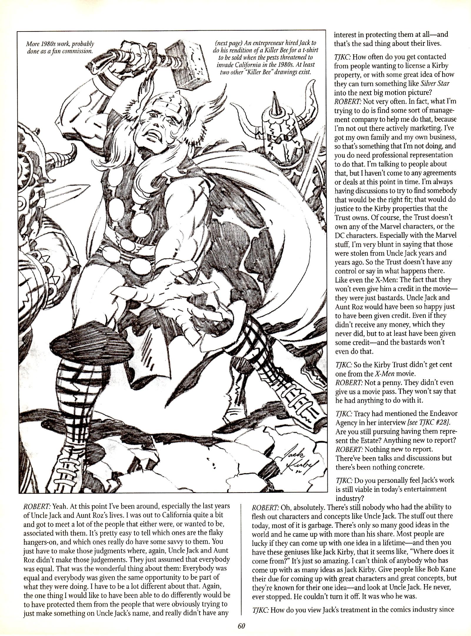 Read online The Jack Kirby Collector comic -  Issue #30 - 58