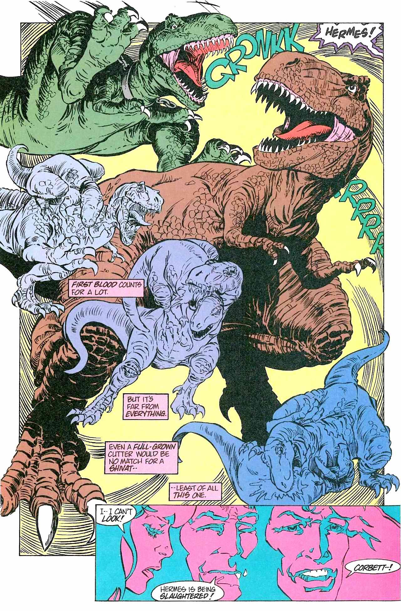 Read online Cadillacs and Dinosaurs comic -  Issue #6 - 16