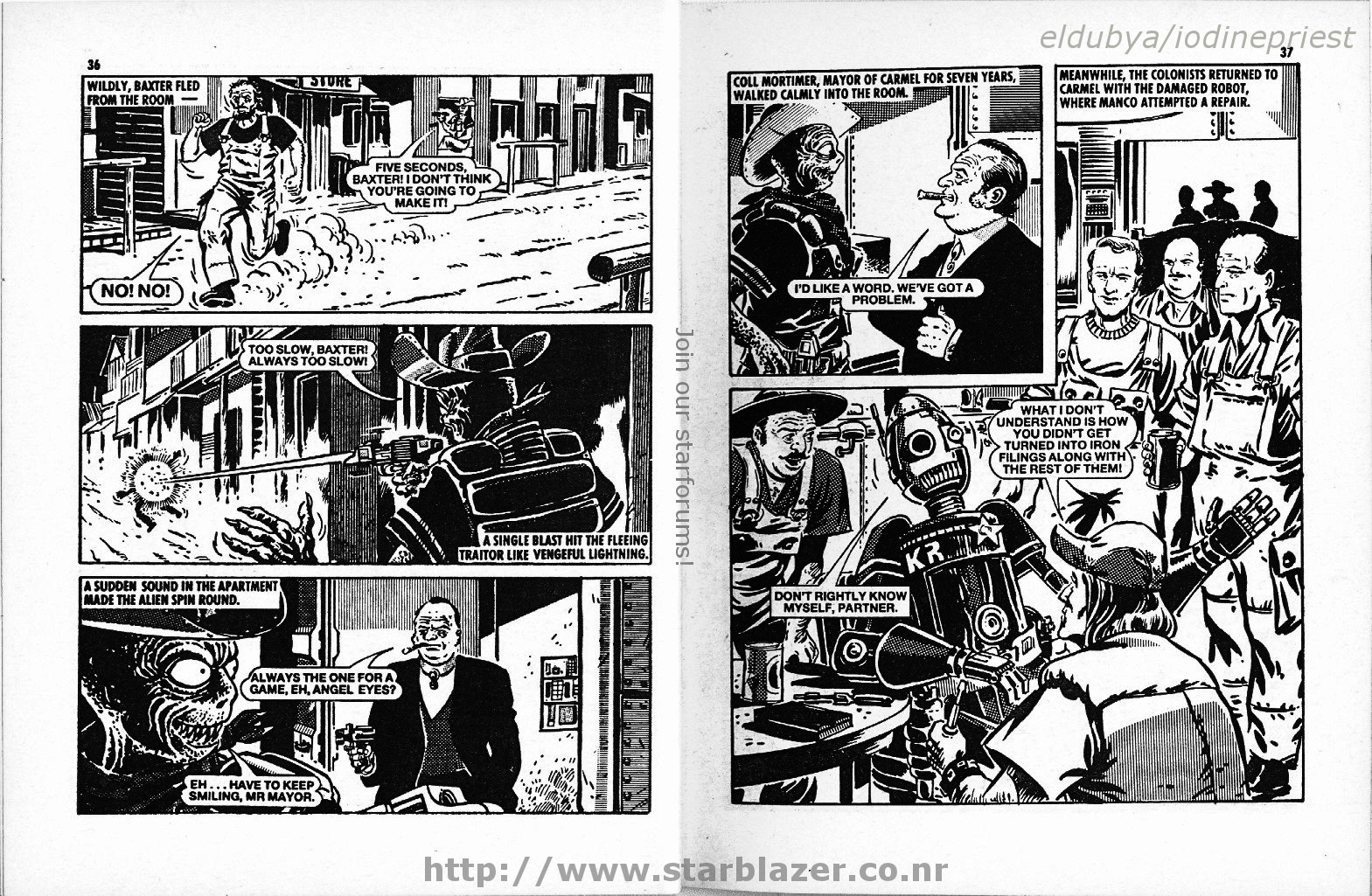 Read online Starblazer comic -  Issue #204 - 20