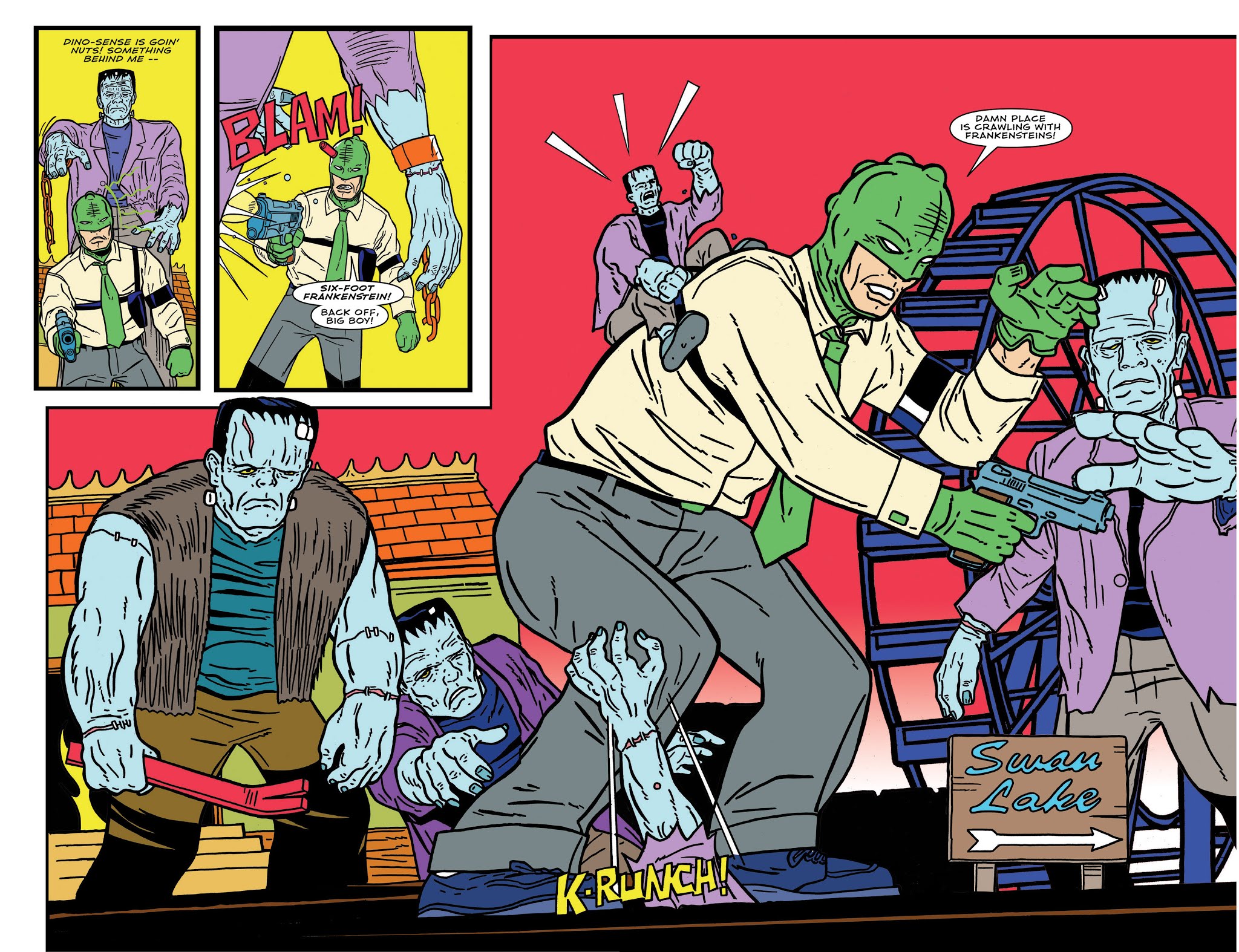 Read online Cap'n Dinosaur comic -  Issue # Full - 13