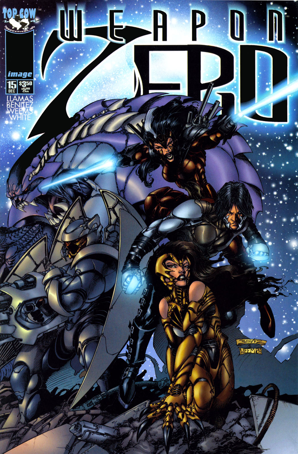 Read online Weapon Zero comic -  Issue #15 - 1