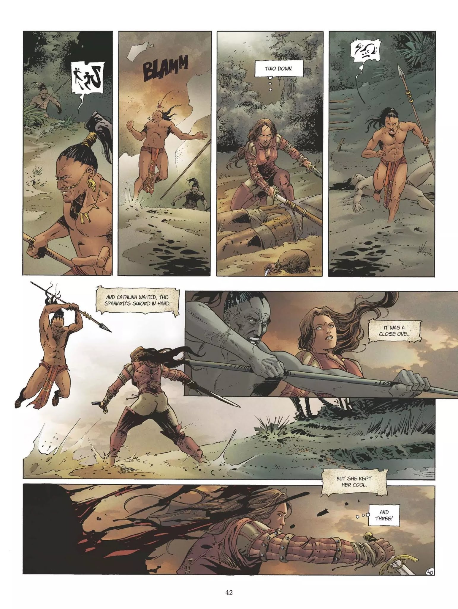 Read online Conquistador comic -  Issue #3 - 46