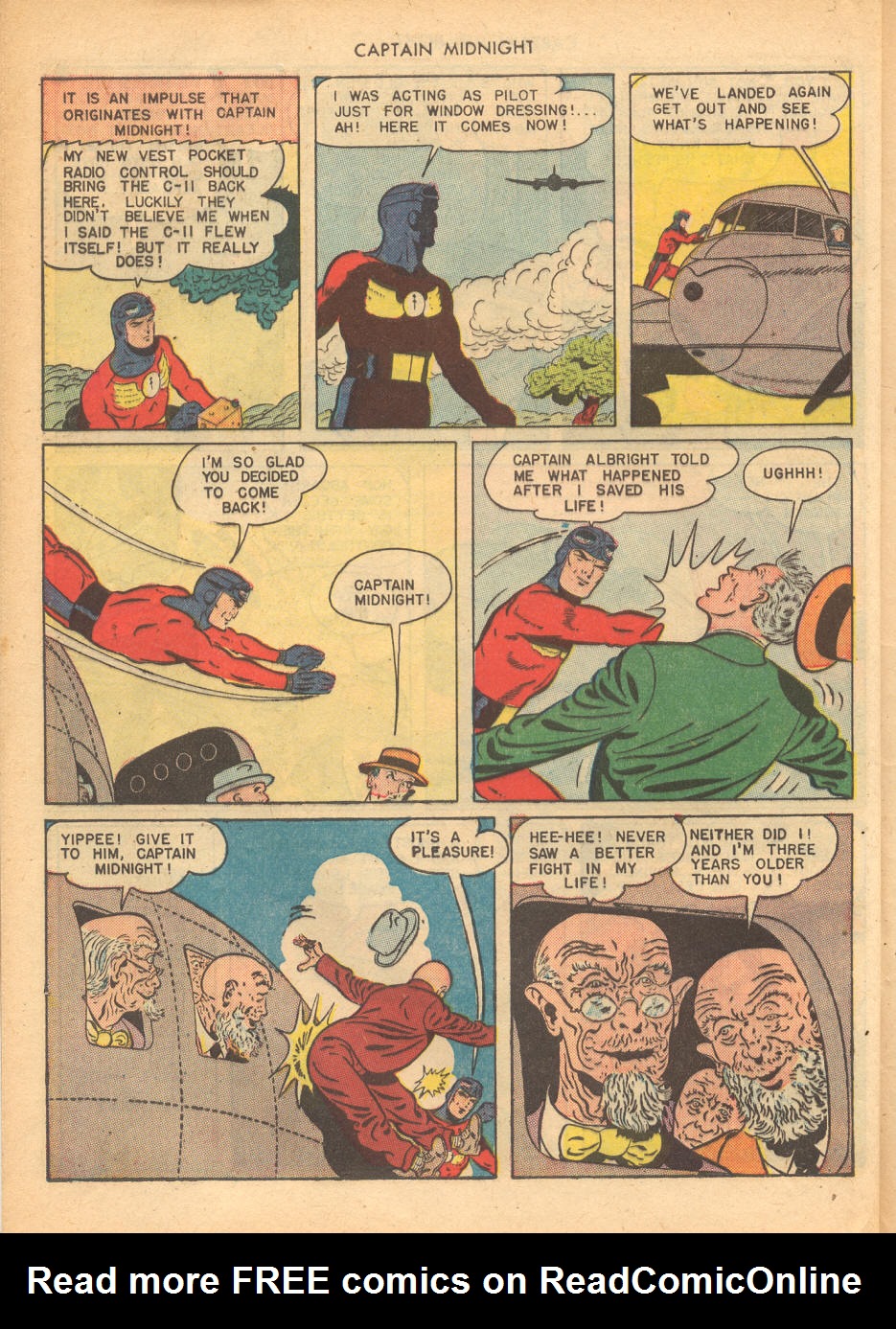 Read online Captain Midnight (1942) comic -  Issue #55 - 46