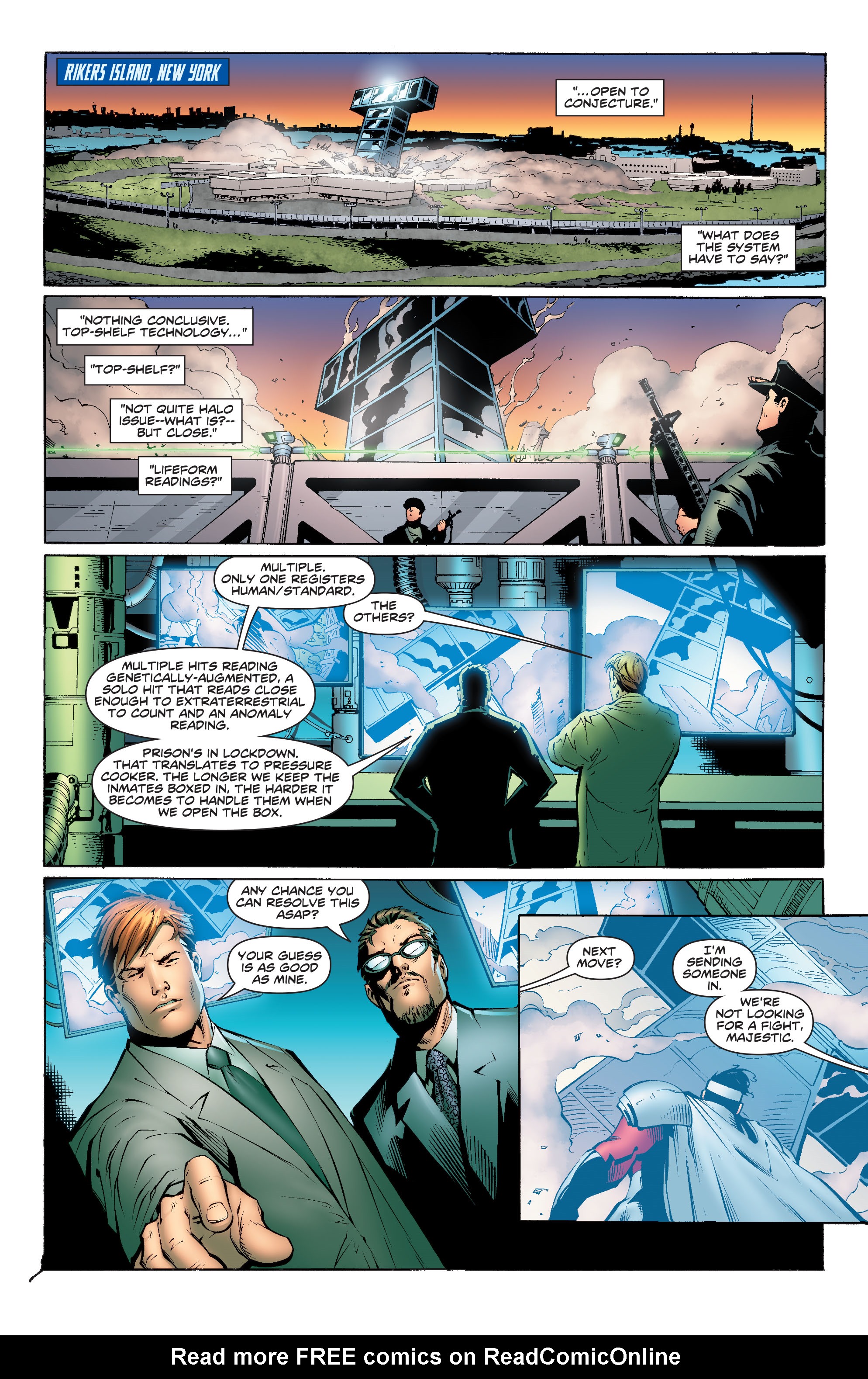 Read online DC/Wildstorm: Dreamwar comic -  Issue #1 - 6