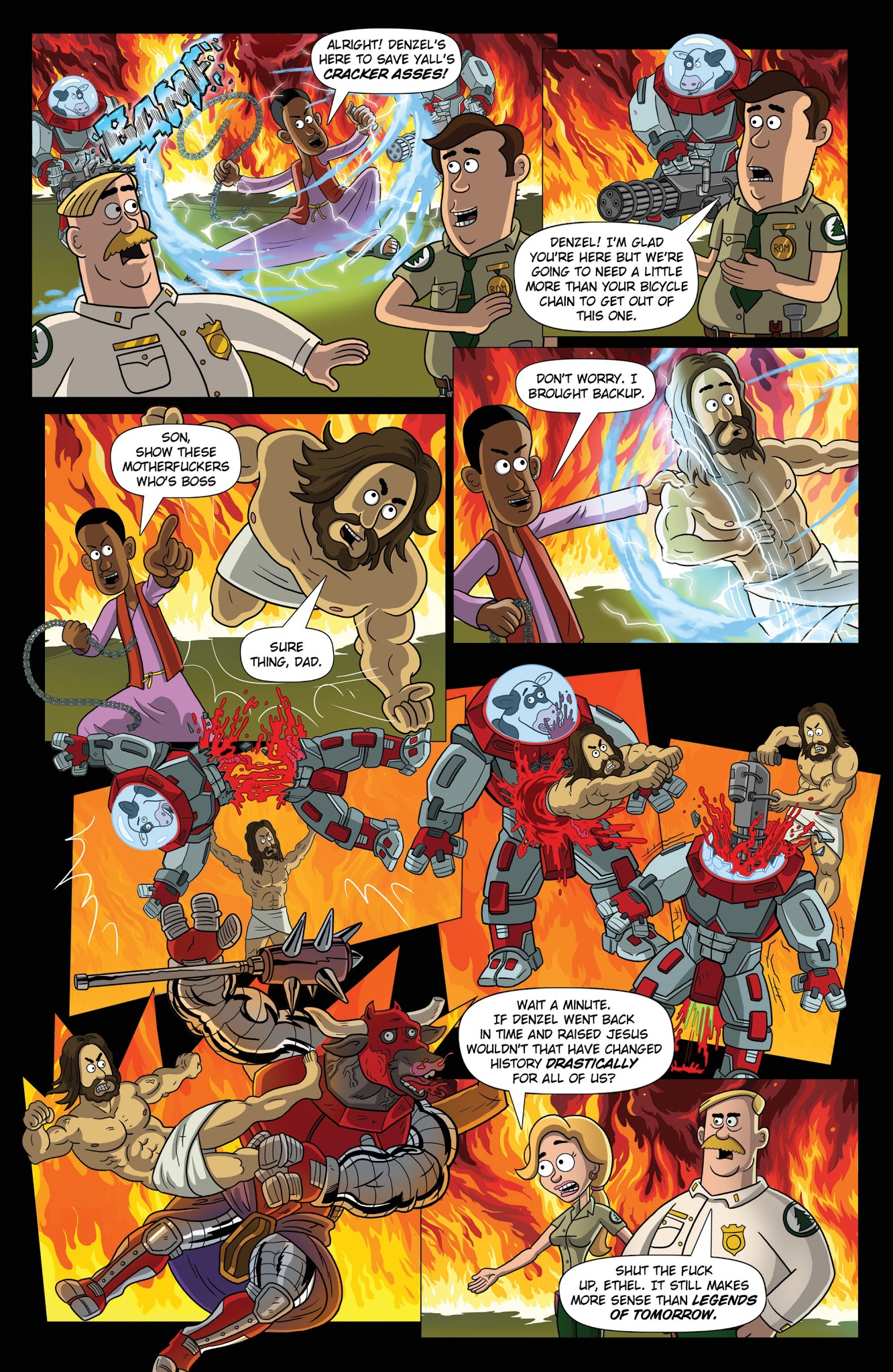 Read online Brickleberry comic -  Issue #4 - 21